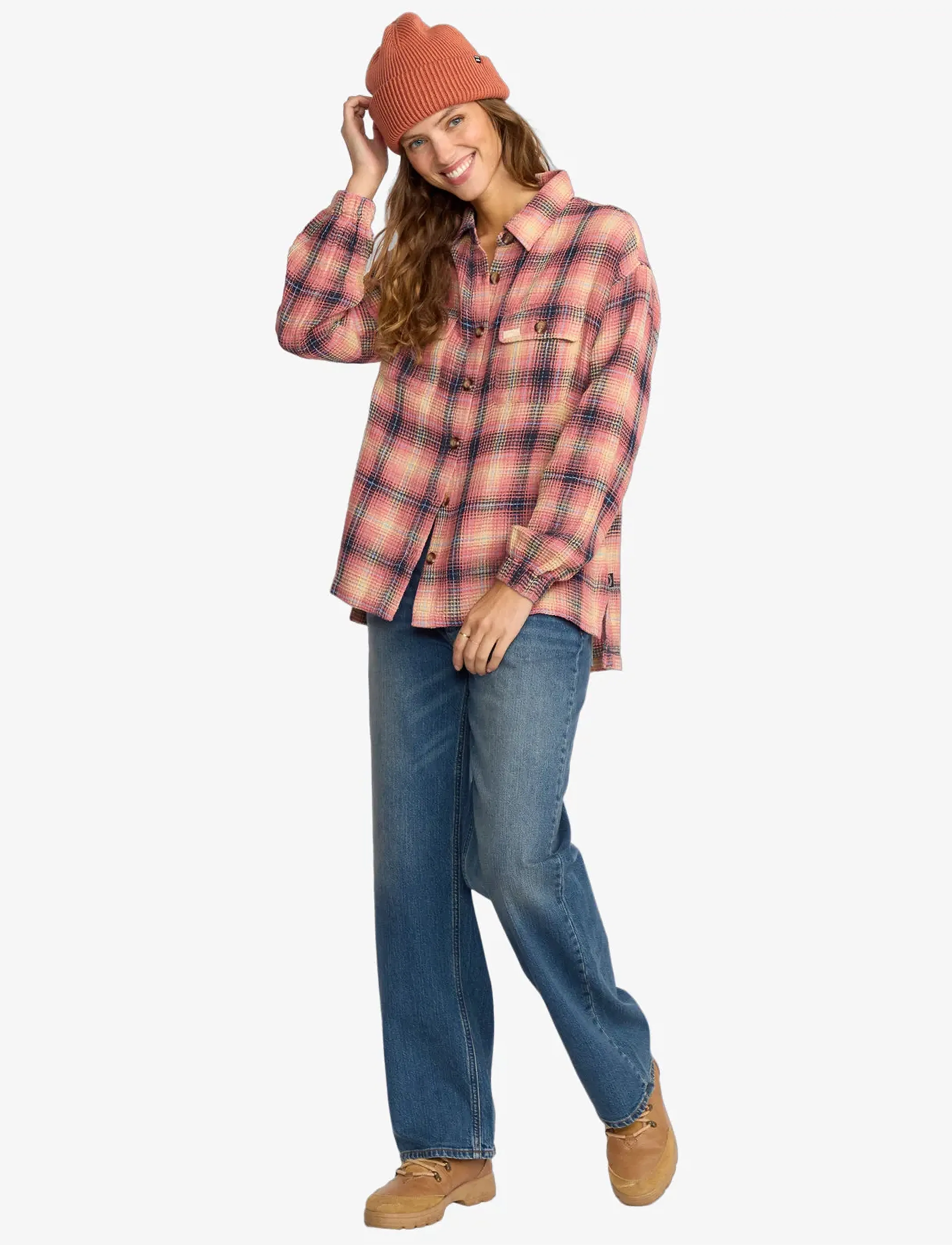 Billabong - BIG BEAR WVN - sport tops - mountain rose - 4