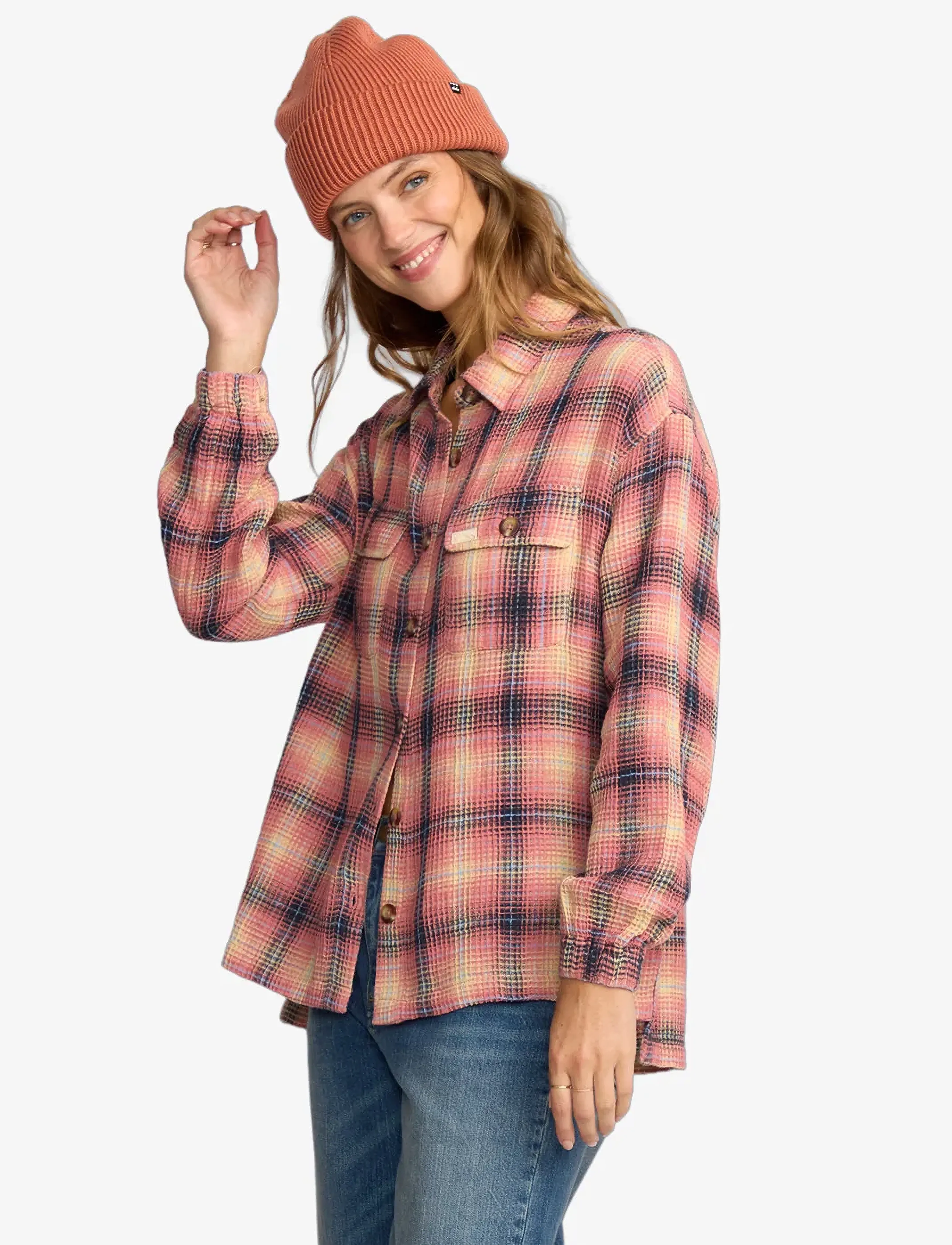 Billabong - BIG BEAR WVN - sport tops - mountain rose - 5