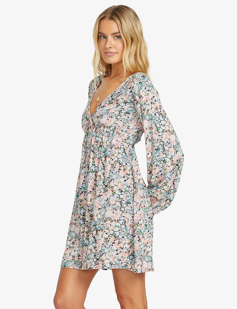 Billabong - STAR FALL DRS - dresses & skirts - black multi - 5