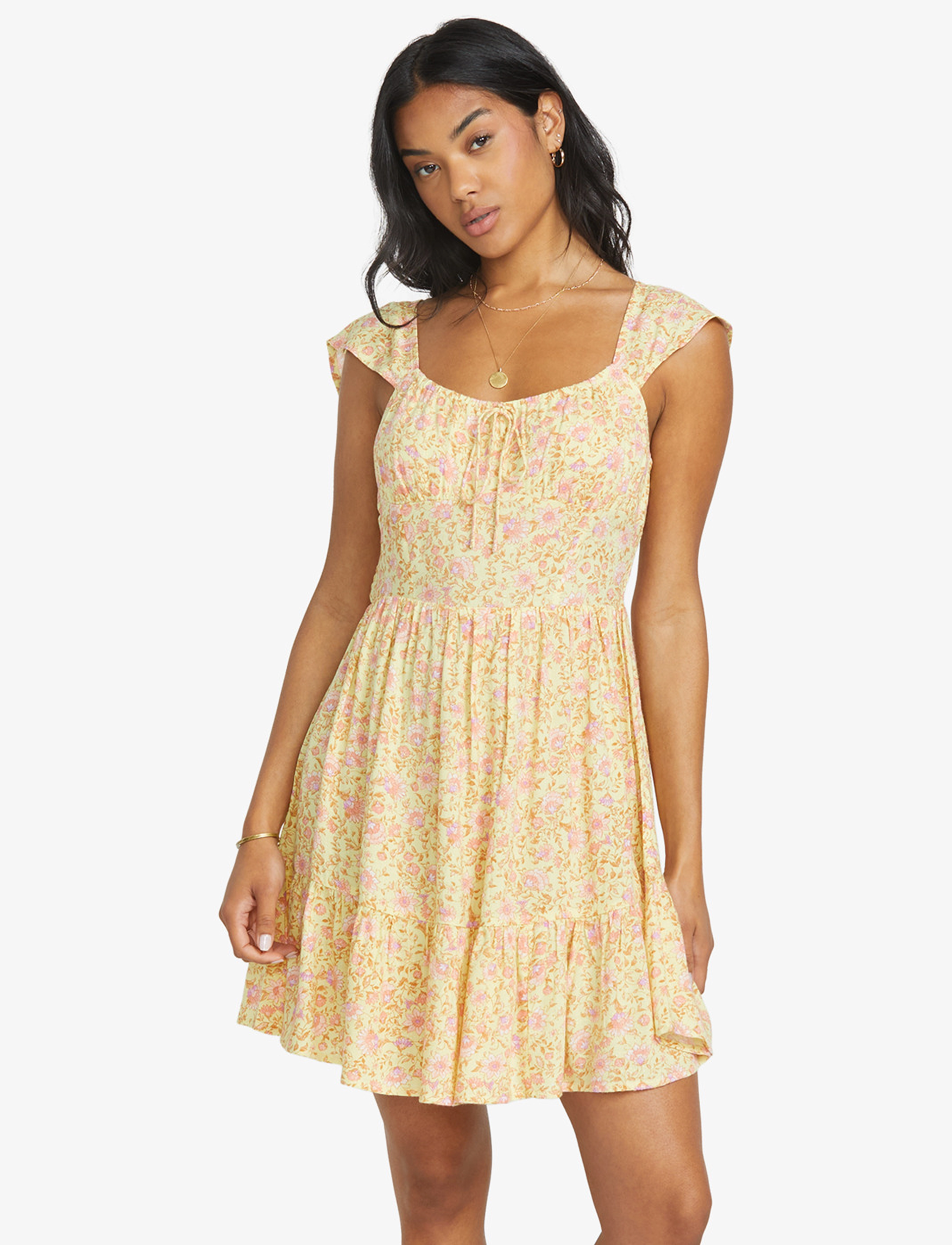 Billabong SWEET BOUQUET DRS - Kjoler - SUNSPELL / yellow