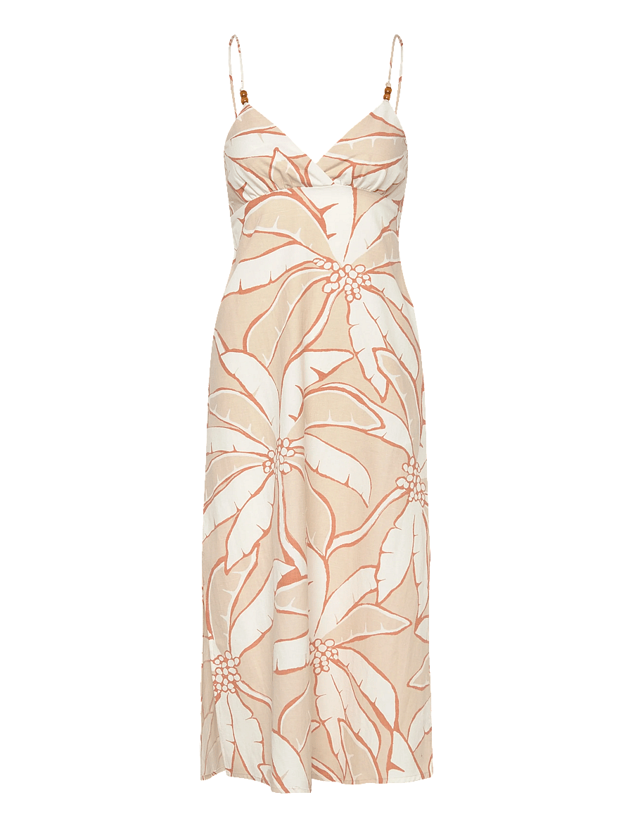 Billabong - TROPIC BREEZE MAXI DRS - kleidid ja seelikud - stone - 1