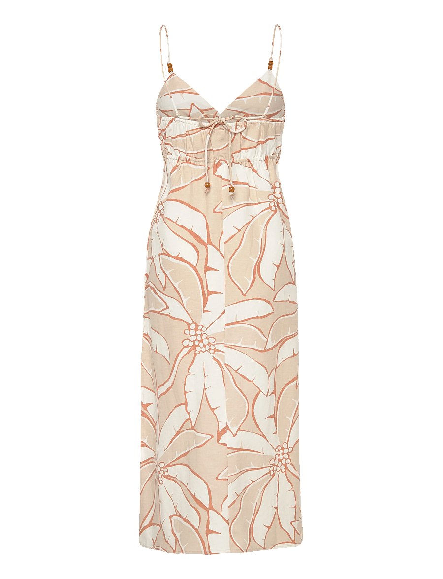 Billabong - TROPIC BREEZE MAXI DRS - kleidid ja seelikud - stone - 2