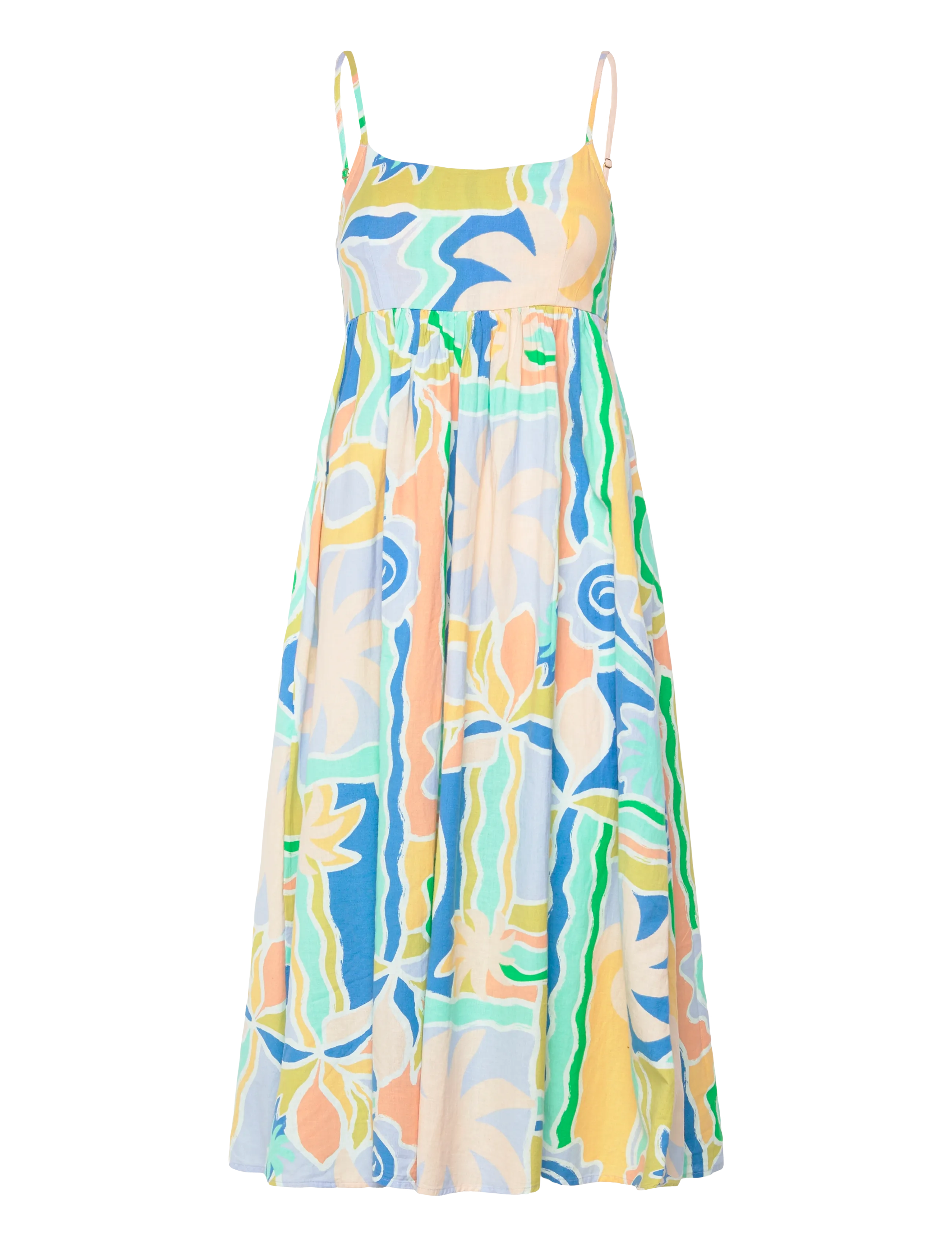 Billabong ISLAND LIFE MIDI DRS - Kleider & Röcke - BLUE MULTI / multi