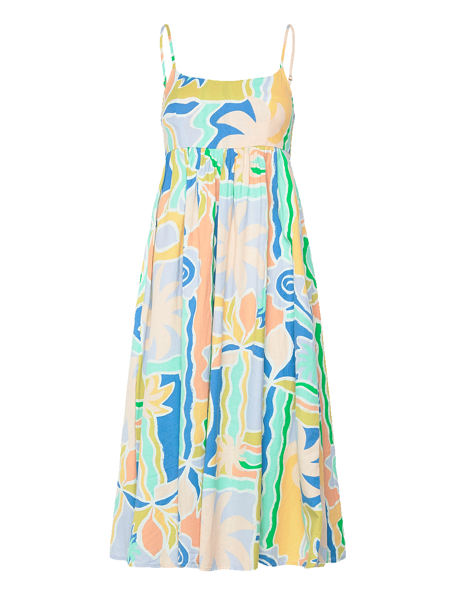 Billabong - ISLAND LIFE MIDI DRS - kleidid ja seelikud - blue multi - 1