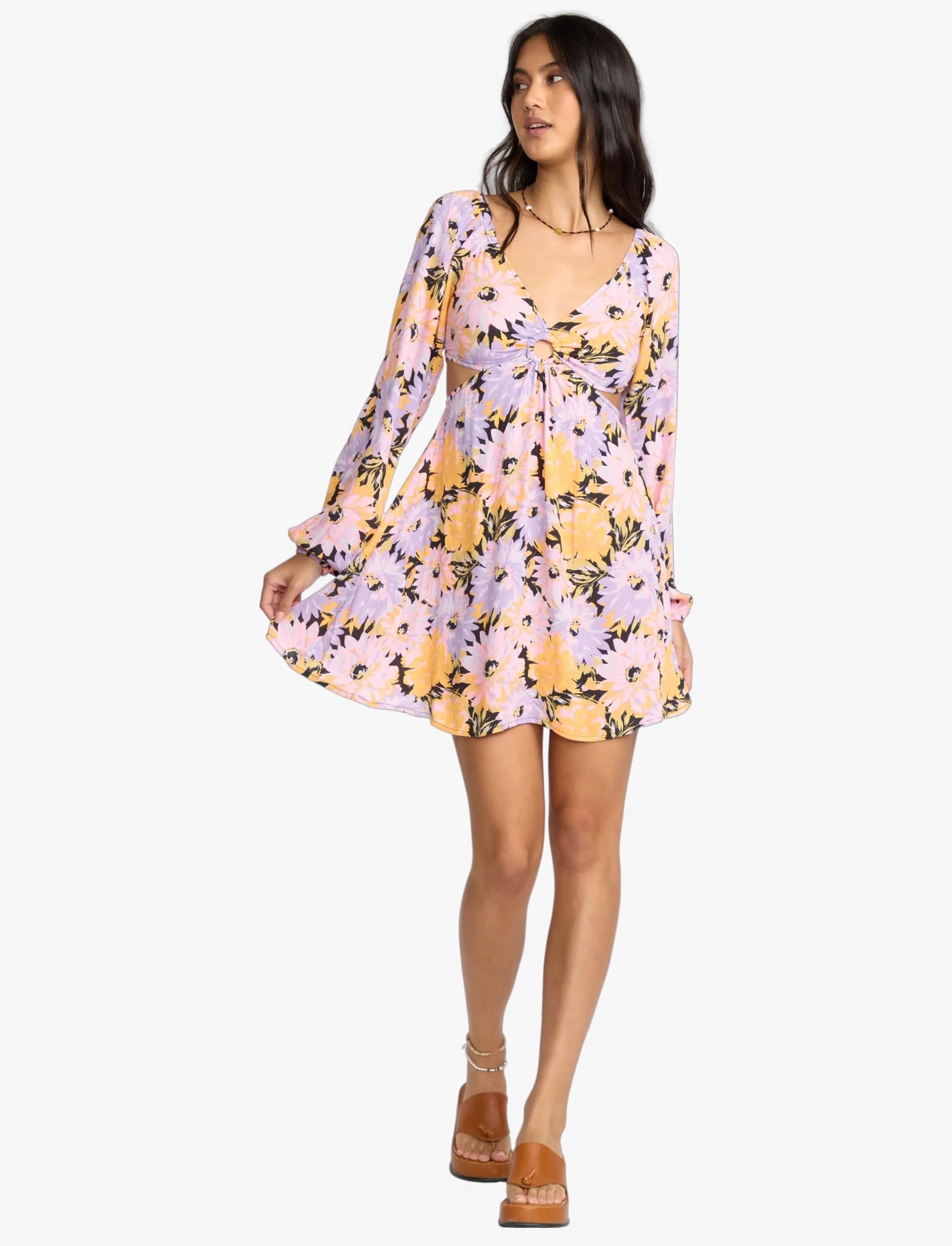 Billabong Last Call Mini, M, Sport Kleider & Röcke, Lila - Dresses, Frauen