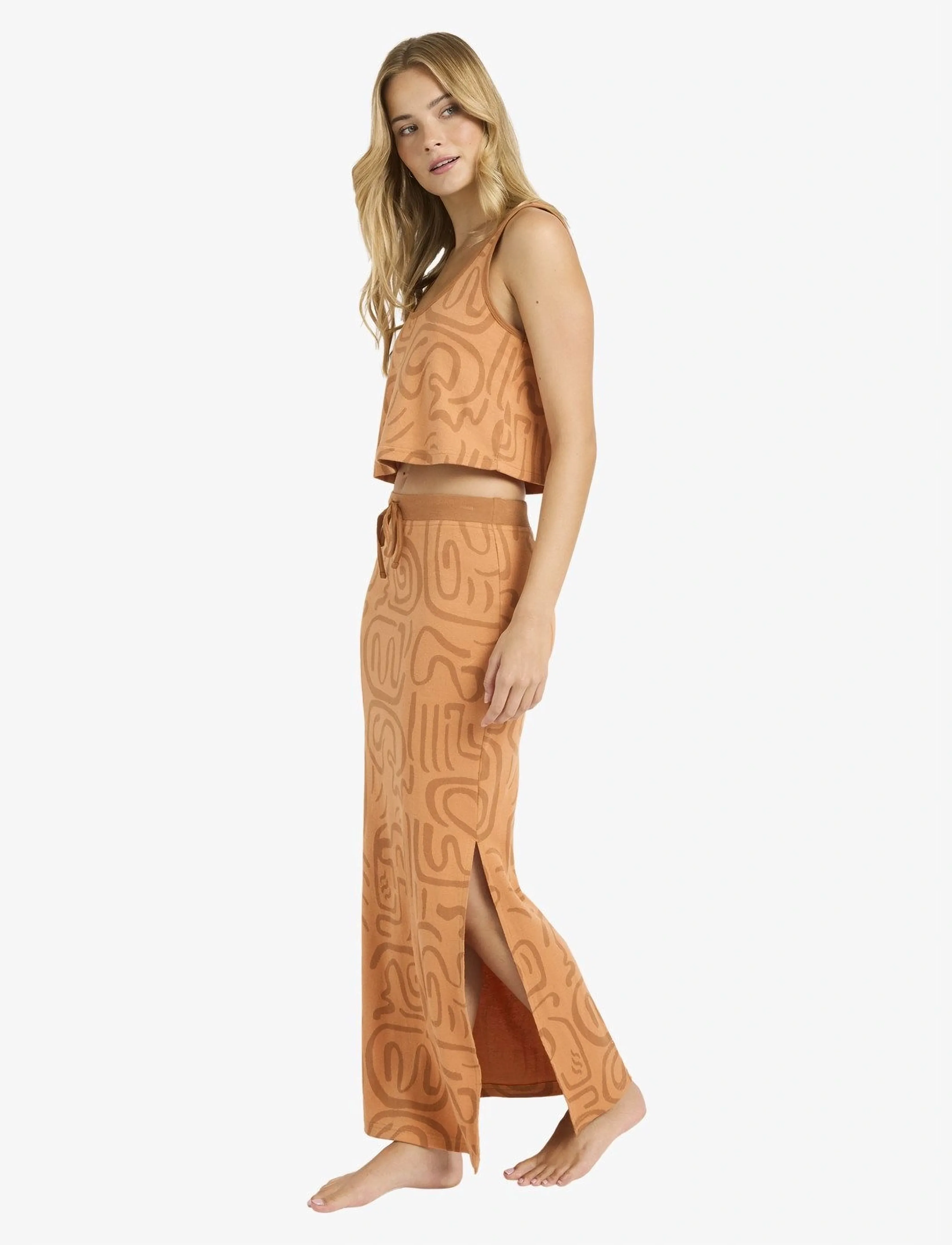 BILLABONG Embers Knit Midi Skirt midikjolar dam – bild 4