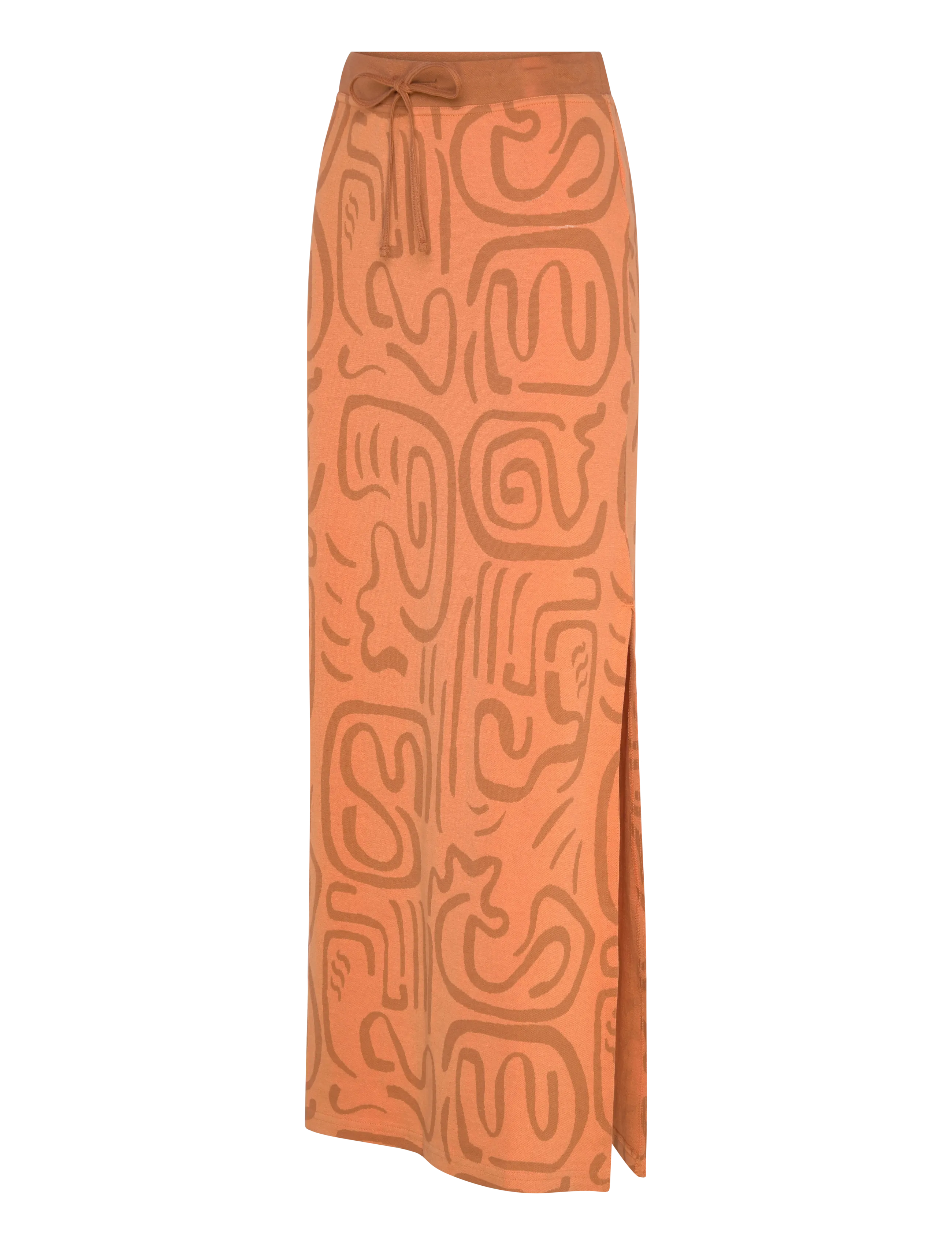 Billabong - EMBERS KNIT MIDI SKIRT - kleider & röcke - tangerine - 3