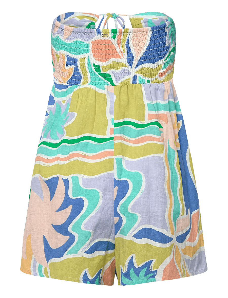 Billabong - SO GROOVY ROMPER - kleider & röcke - blue multi - 2