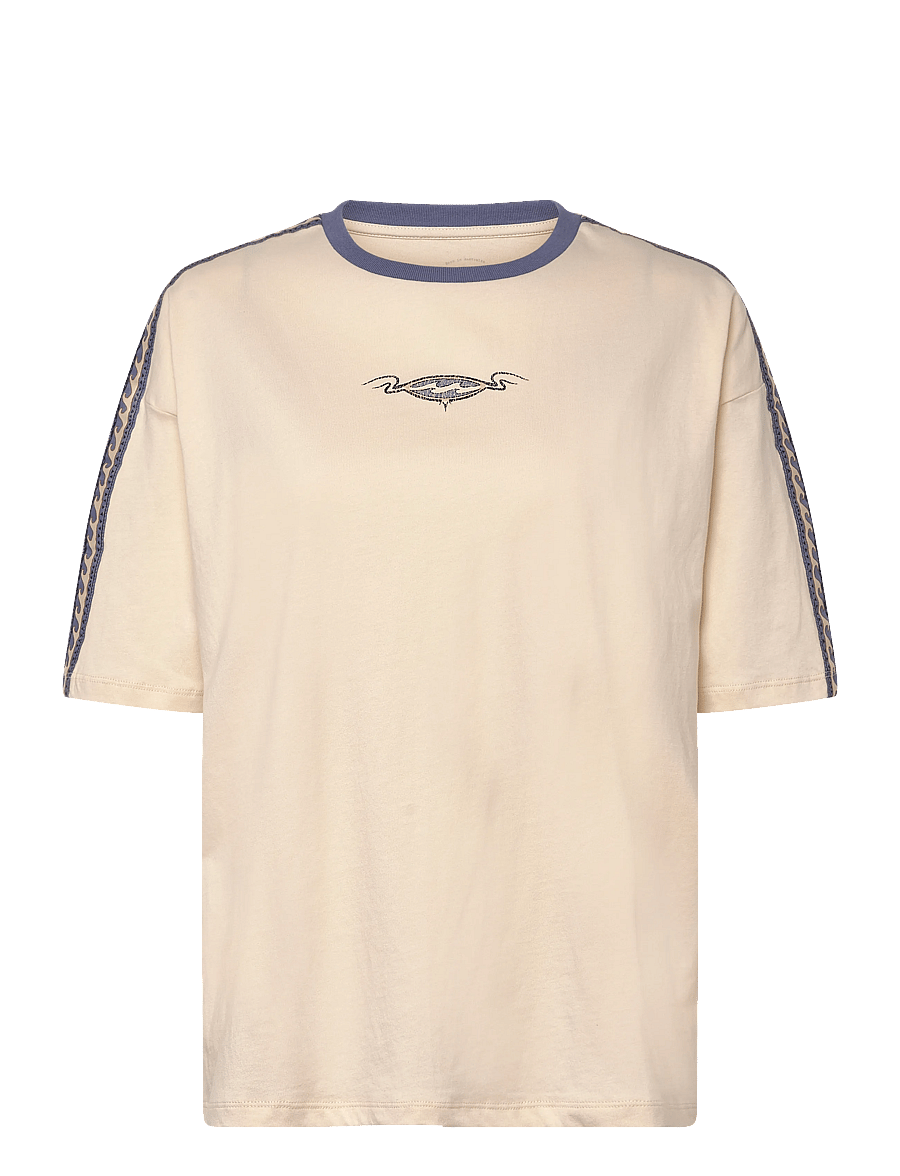 Billabong - BARRELS TEE - palaidinės ir marškinėliai - white cap - 1