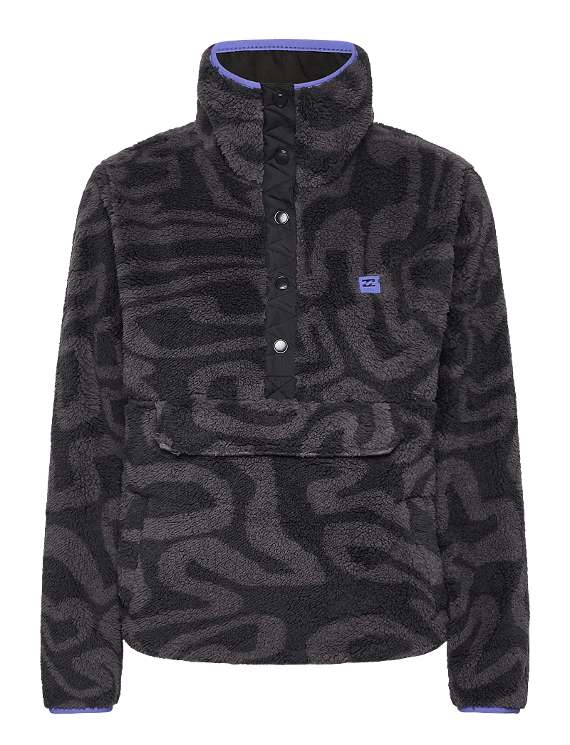Billabong - SWITCHBACK PULLOVER FLC - fleece & midlayer - black sands - 1