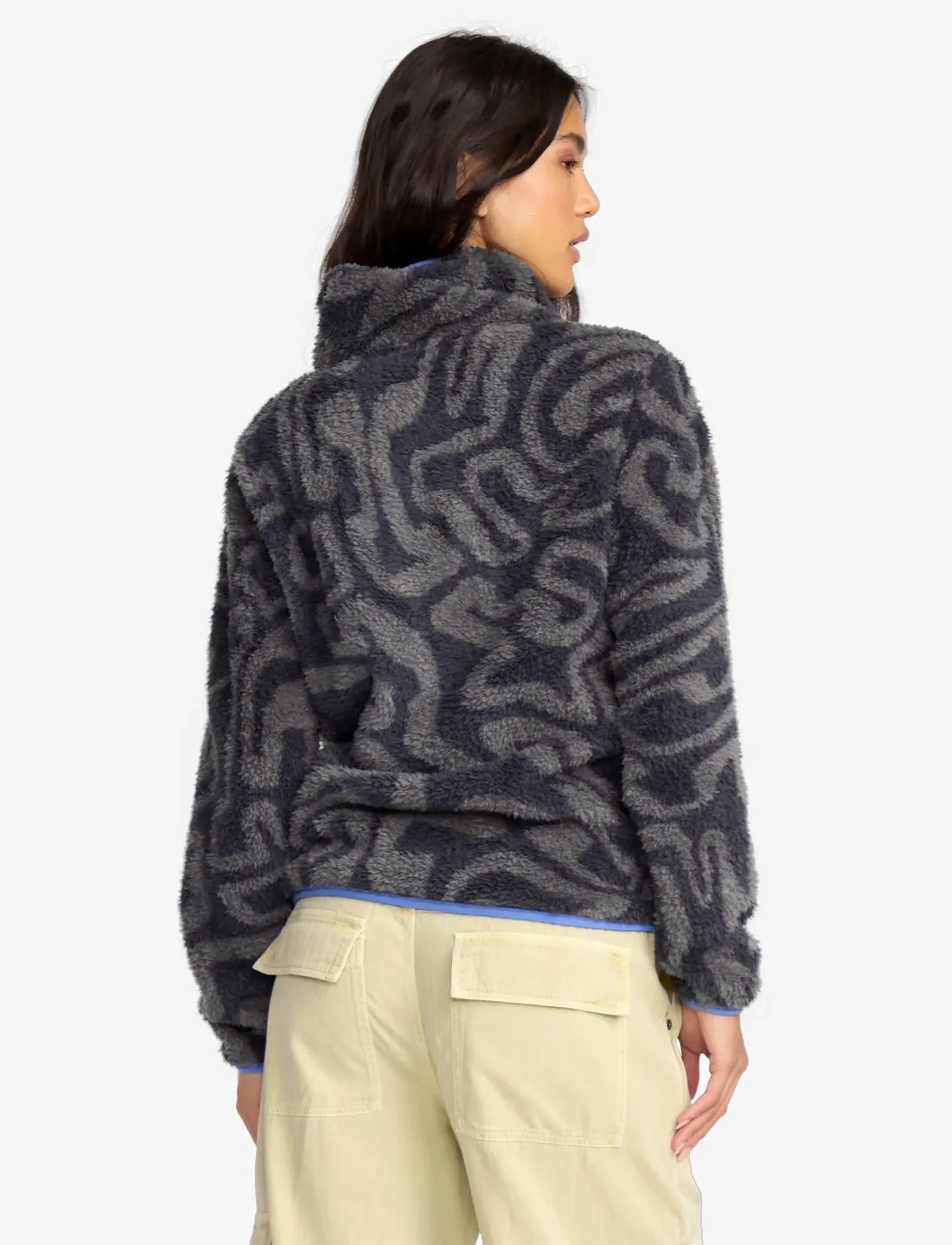 Billabong - SWITCHBACK PULLOVER FLC - black sands - 3