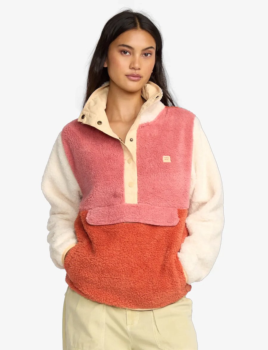 Billabong - SWITCHBACK PULLOVER FLC - overdele - kiss the earth - 0