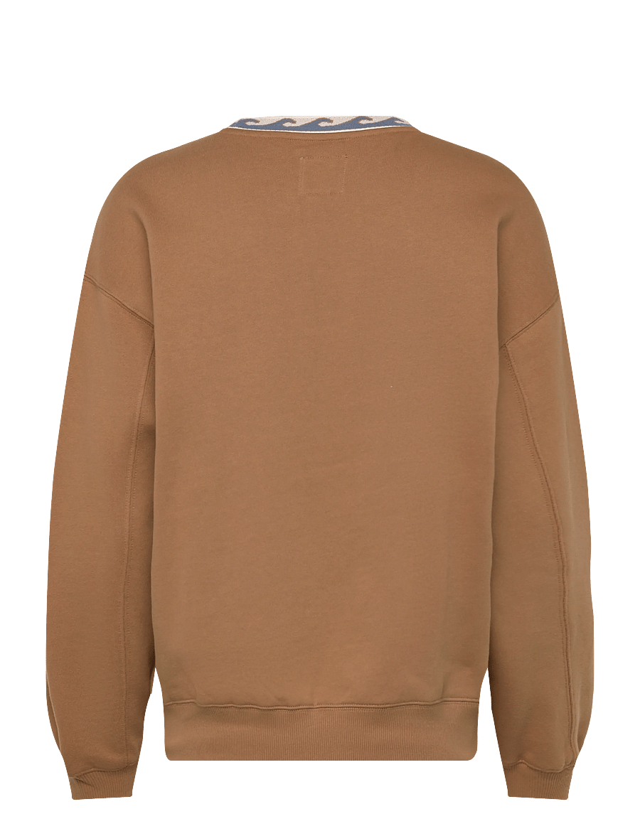 Billabong - POINT BREAK CREW - bluzy i swetry - cement - 2