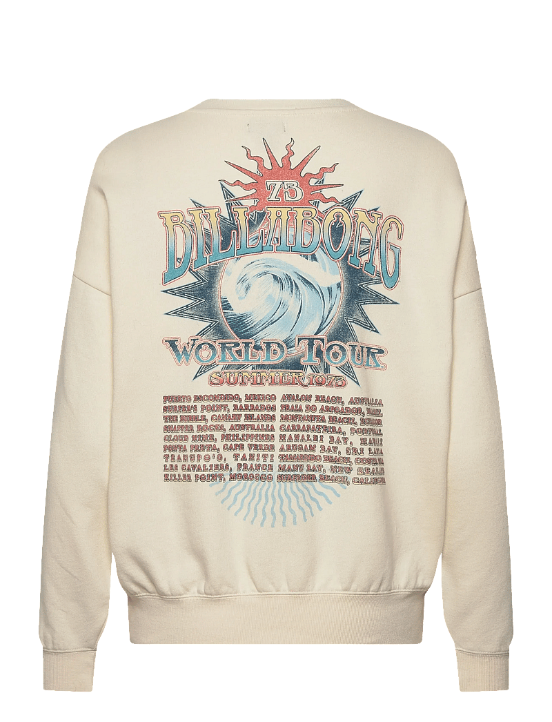 Billabong - ECHO CREW FLC - Överdelar - salt crystal - 2