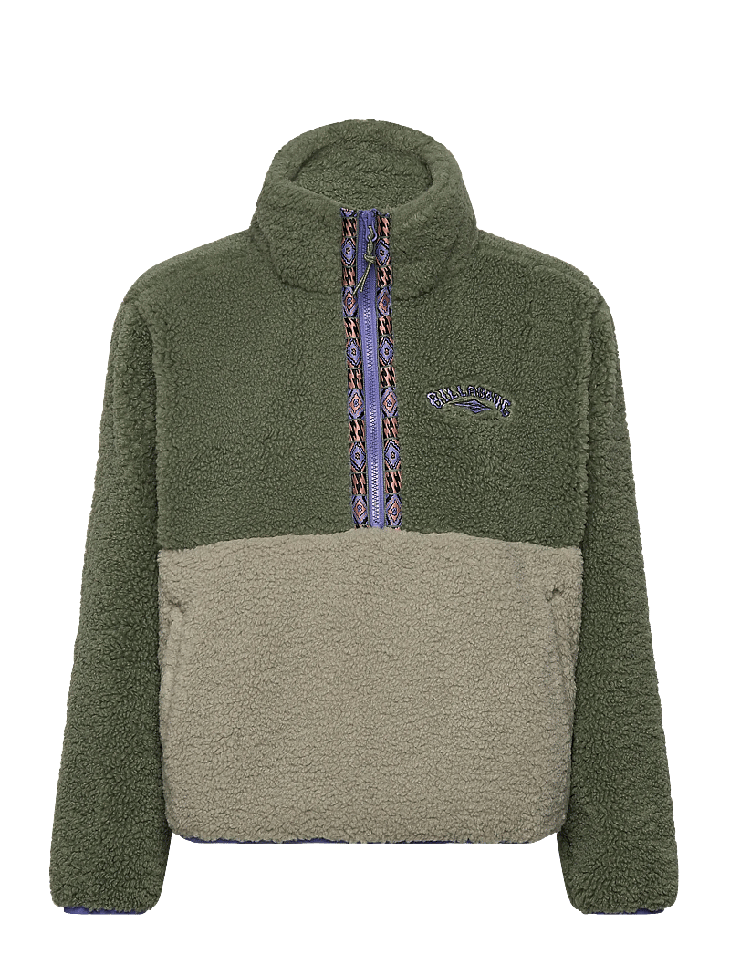 Billabong - HORIZON MOCK NECK HALF ZIP FLC - fleece & midlayer - treehugger - 1