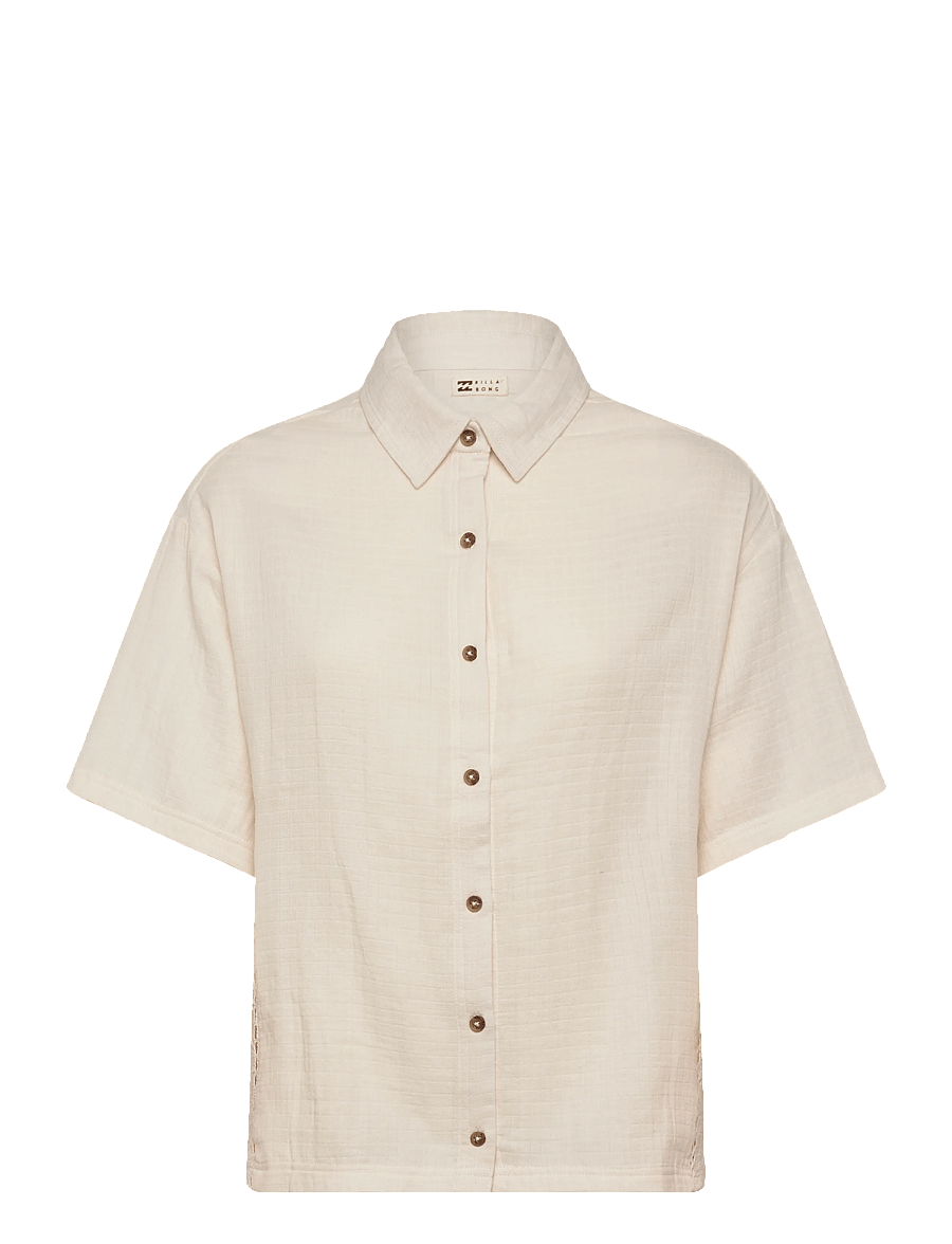 Billabong - FEELIN FINE SHIRT DRS - särgid - white cap - 1