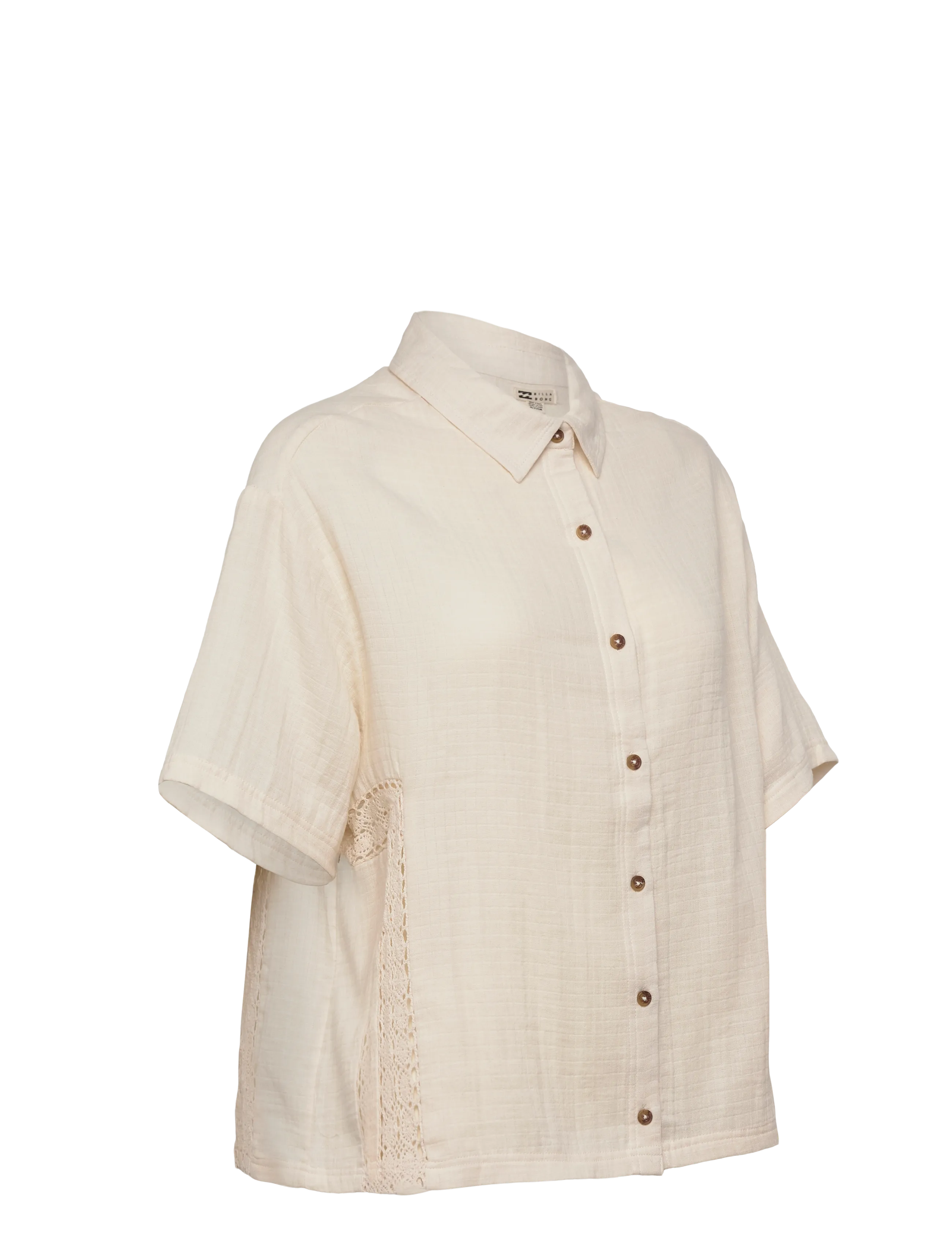 Billabong - FEELIN FINE SHIRT DRS - särgid - white cap - 3