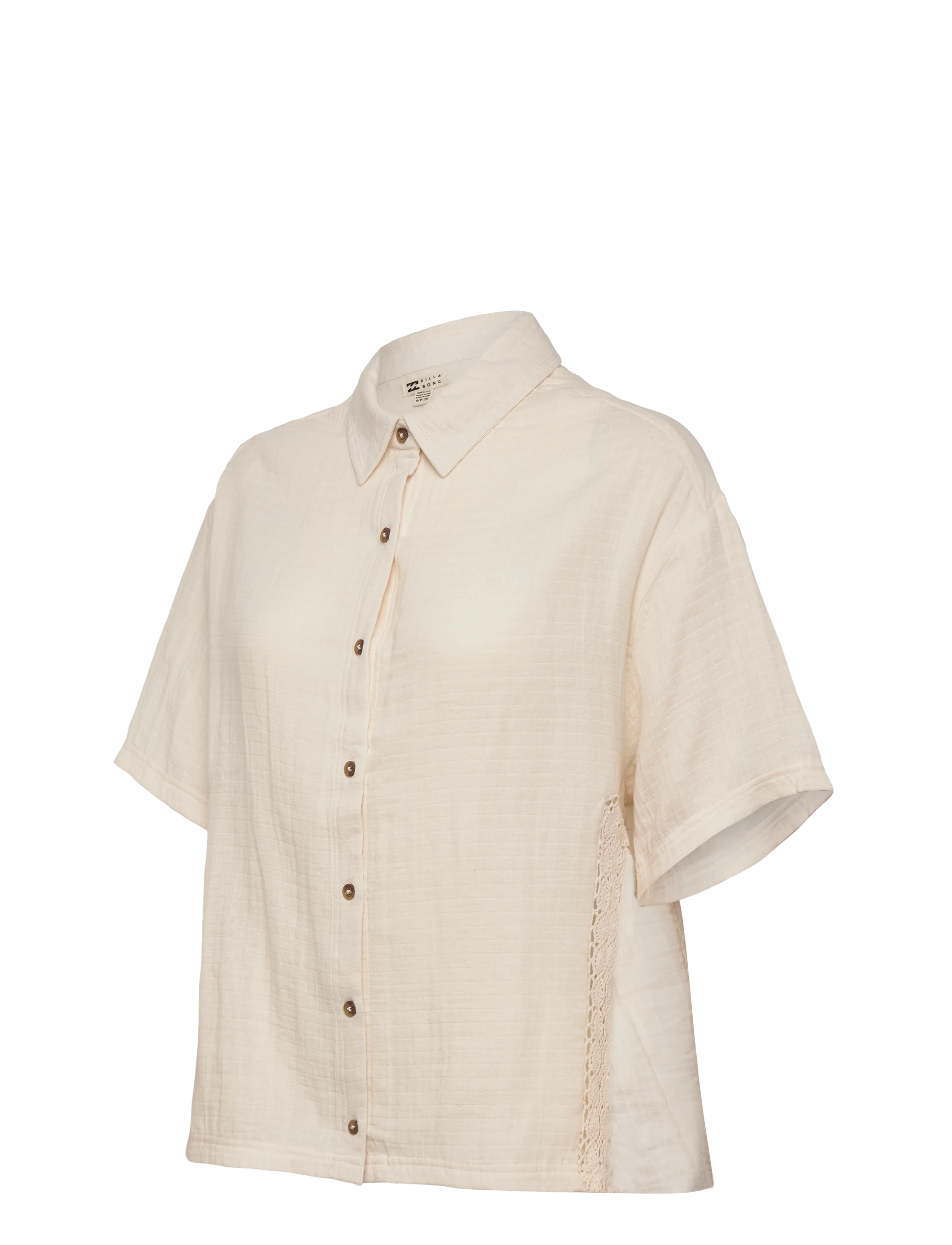 Billabong - FEELIN FINE SHIRT DRS - särgid - white cap - 4