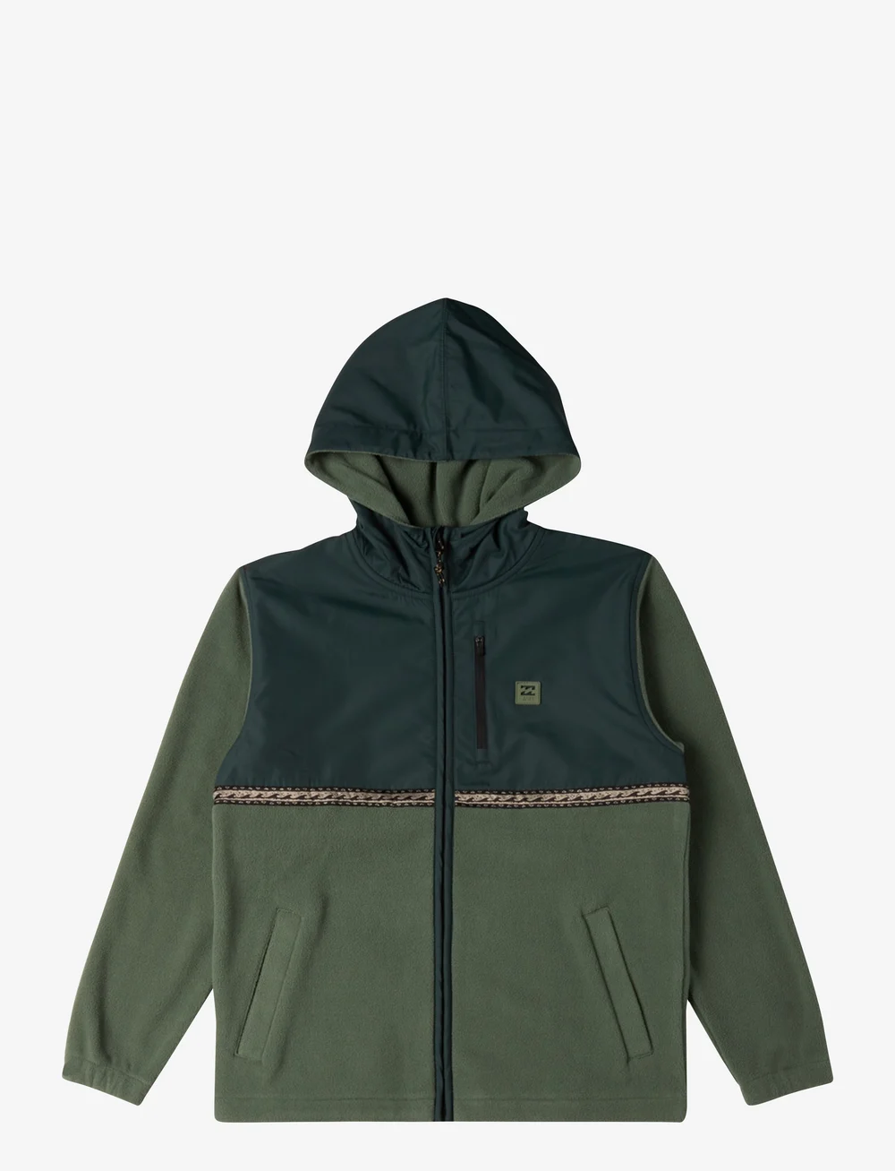Billabong - BOUNDARY LITE ZIP - kapuzenpullover - forest green - 0