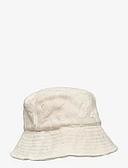 JACQUARD BUCKET HAT - WHITECAP