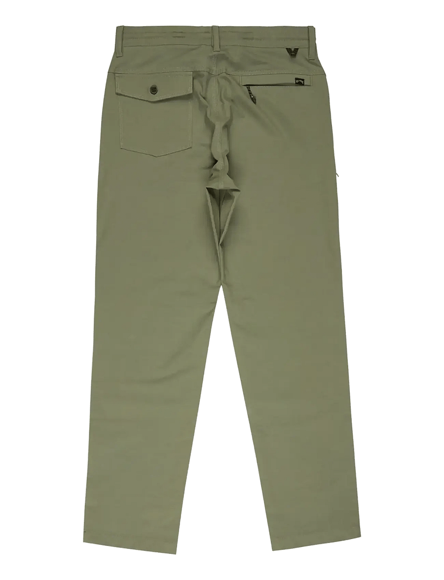 Billabong - SURFTREK PLUS PANT - vabaajapüksid - moss green - 1