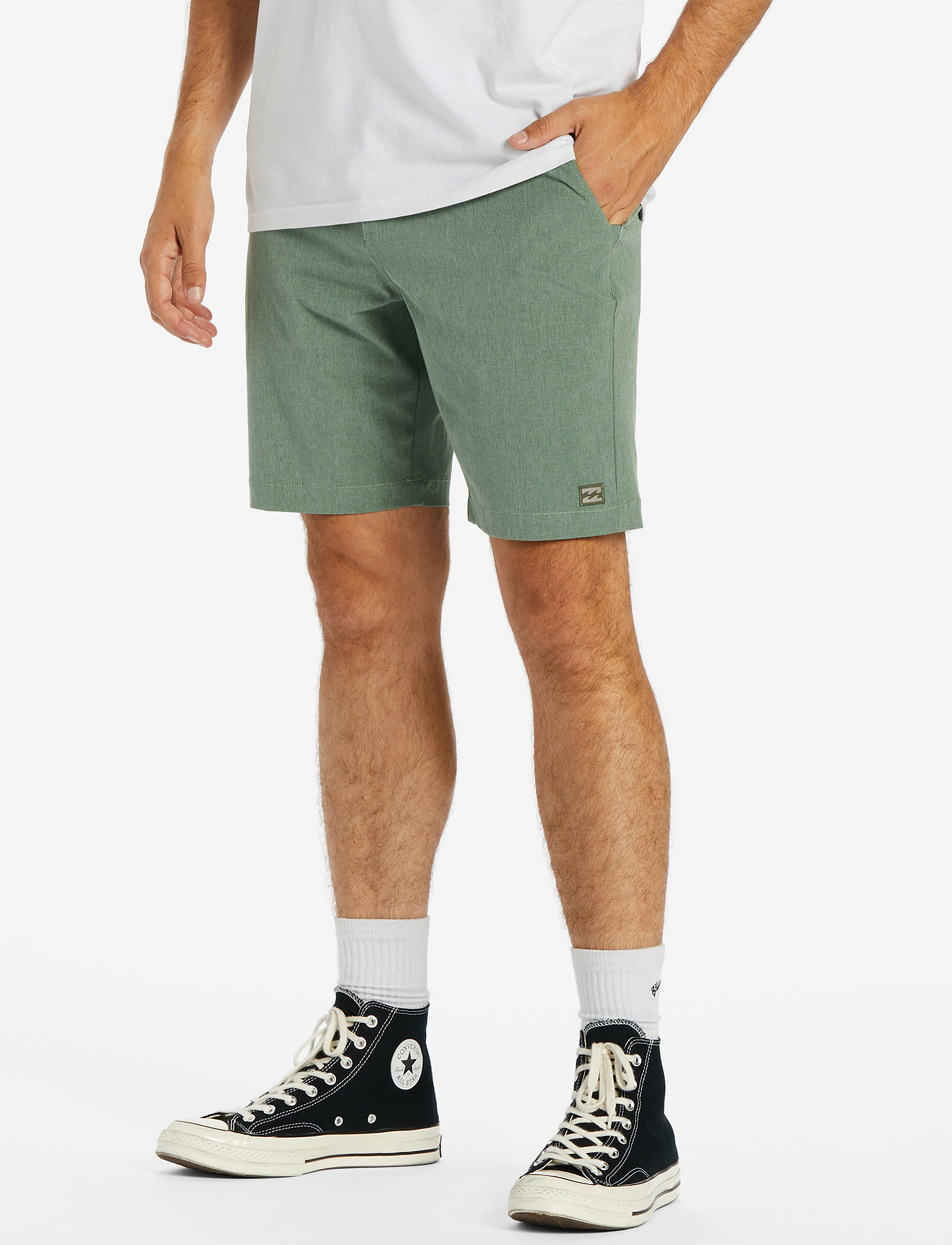 Billabong - CROSSFIRE MID - bottoms - sage - 5