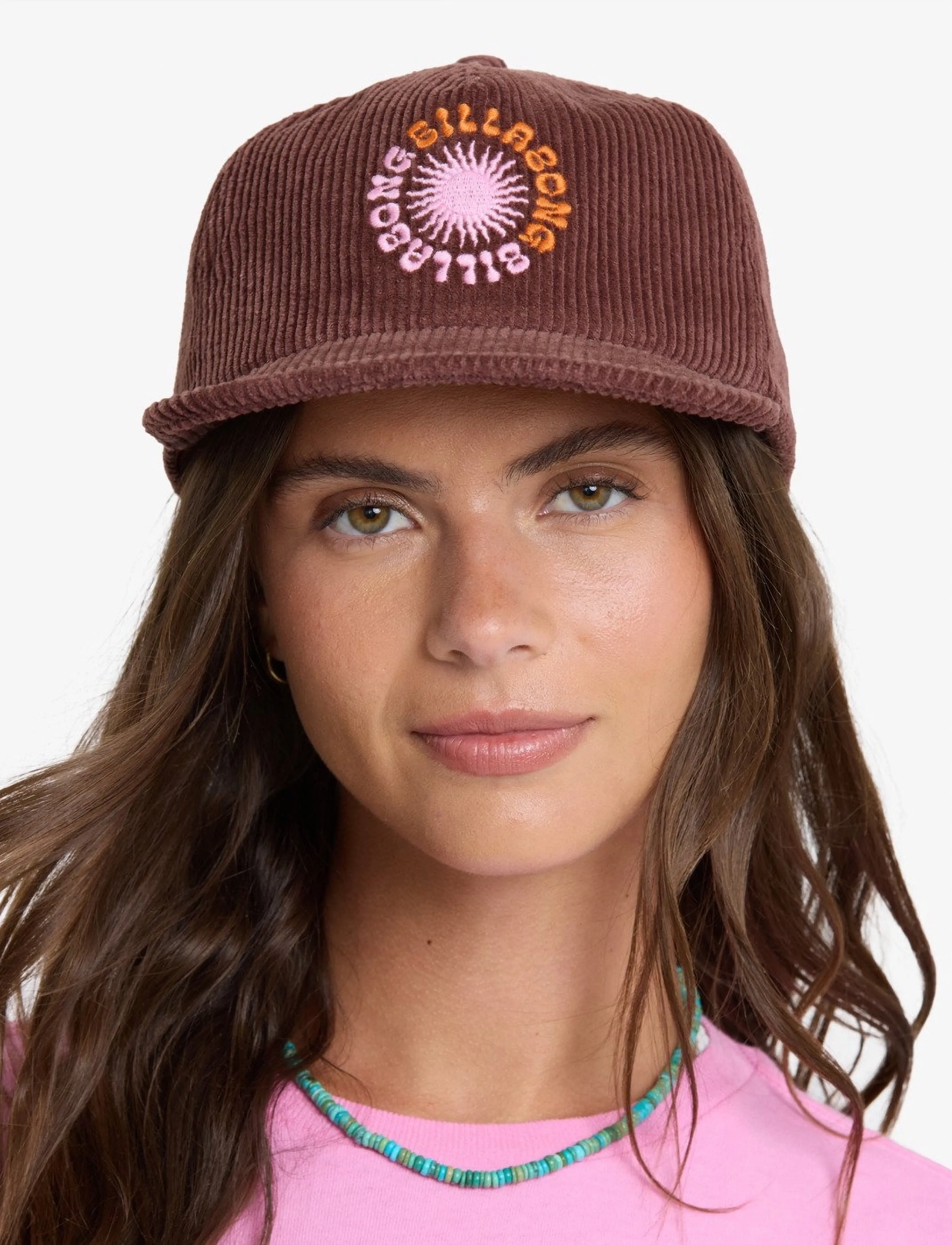 Billabong Grandpa Hat Cord, One Size, Sport Accessories, Braun - Caps, Frauen