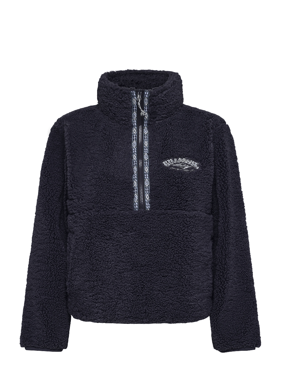 Billabong - HORIZON SHERPA MOCK NECK - oberteile - black sands - 1
