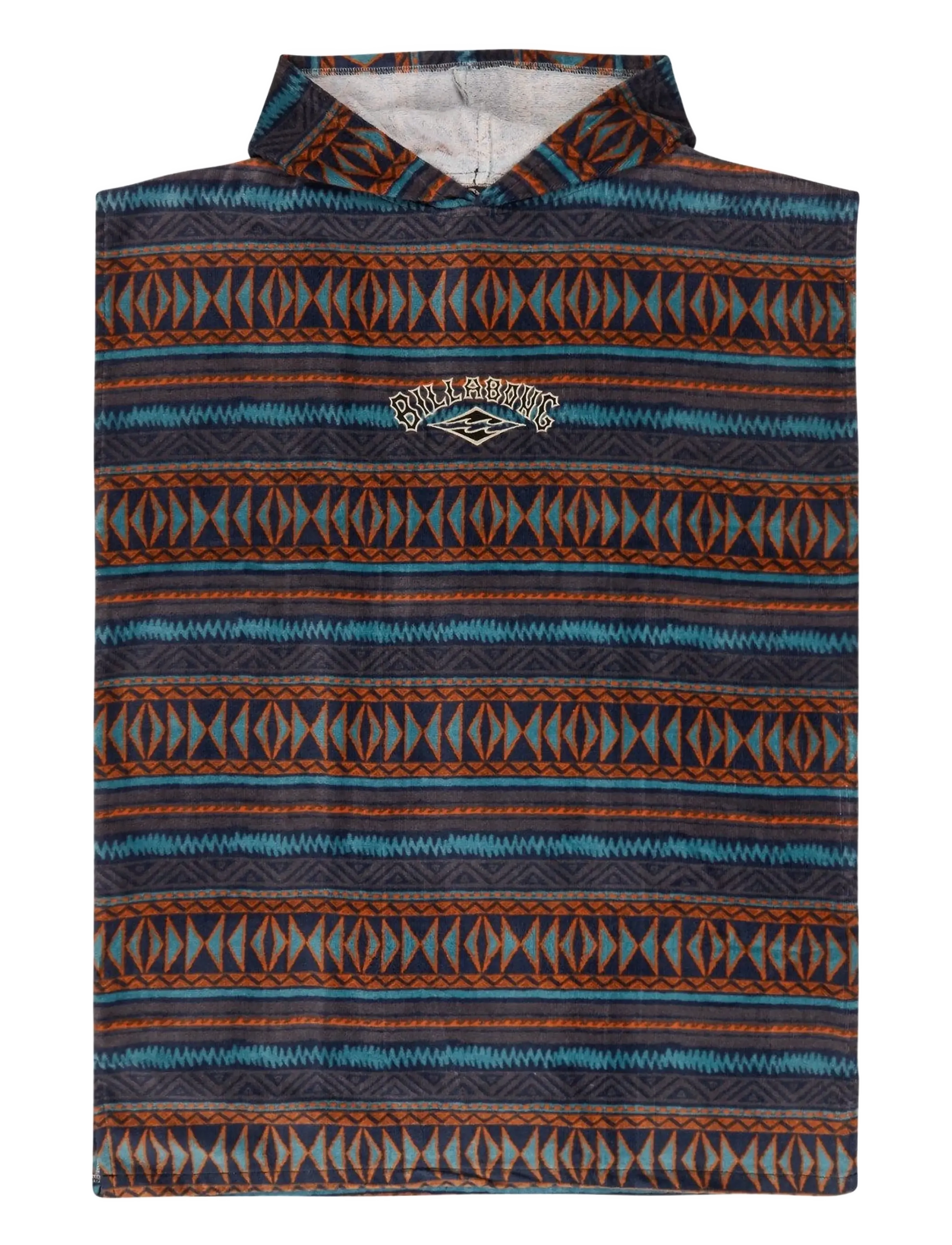 Billabong BOYS HOODED TOWEL - Schwimmen - CHARCOAL GREY / navy