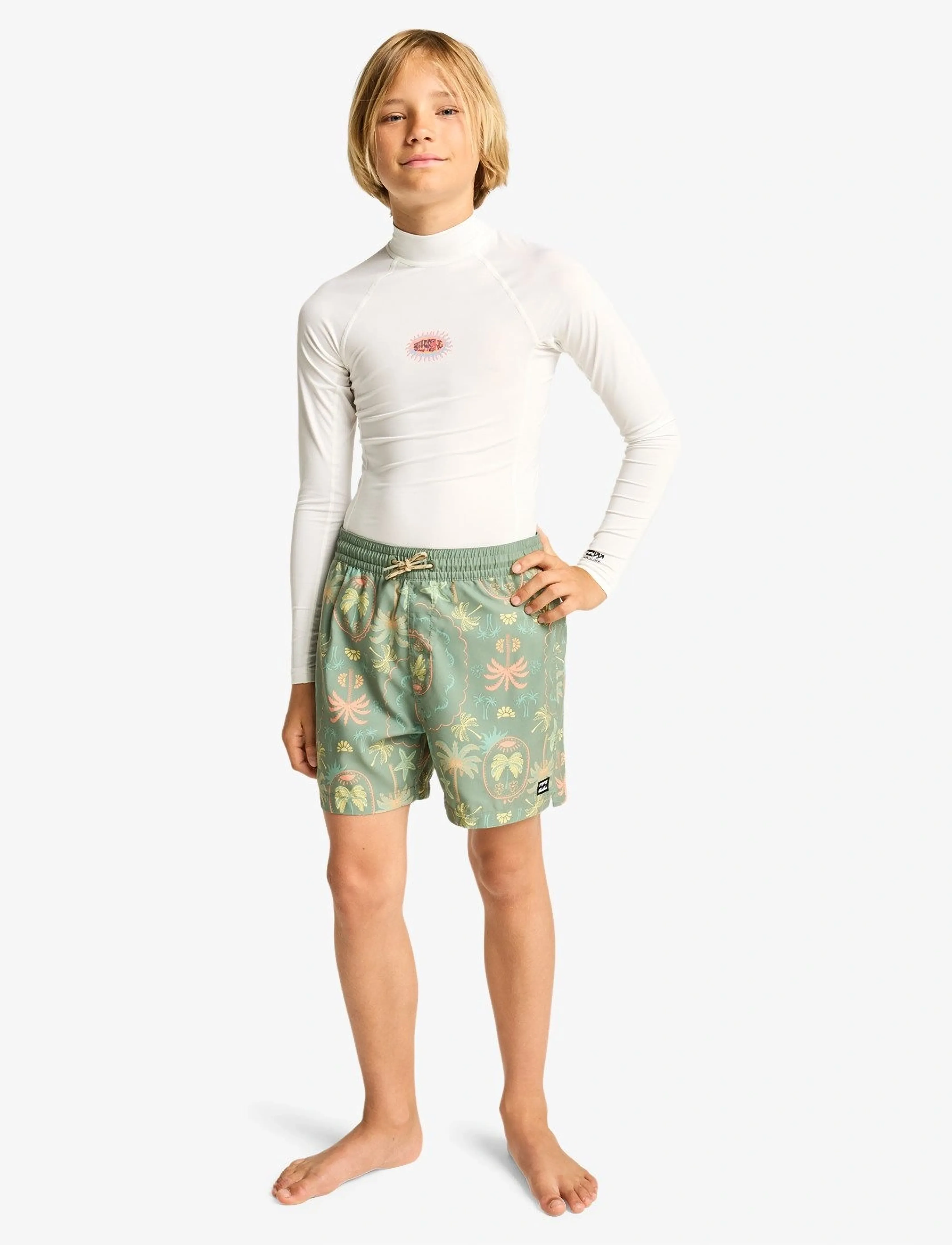 Billabong - VACAY LB - shorts - moss green - 4