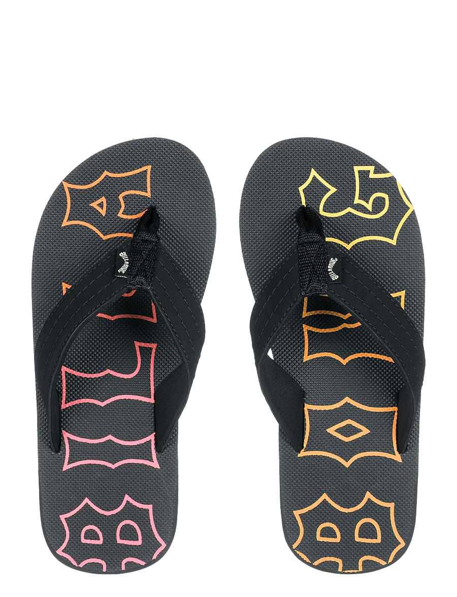 Billabong - ALL DAY THEME BOY - flip-flops - black - 2