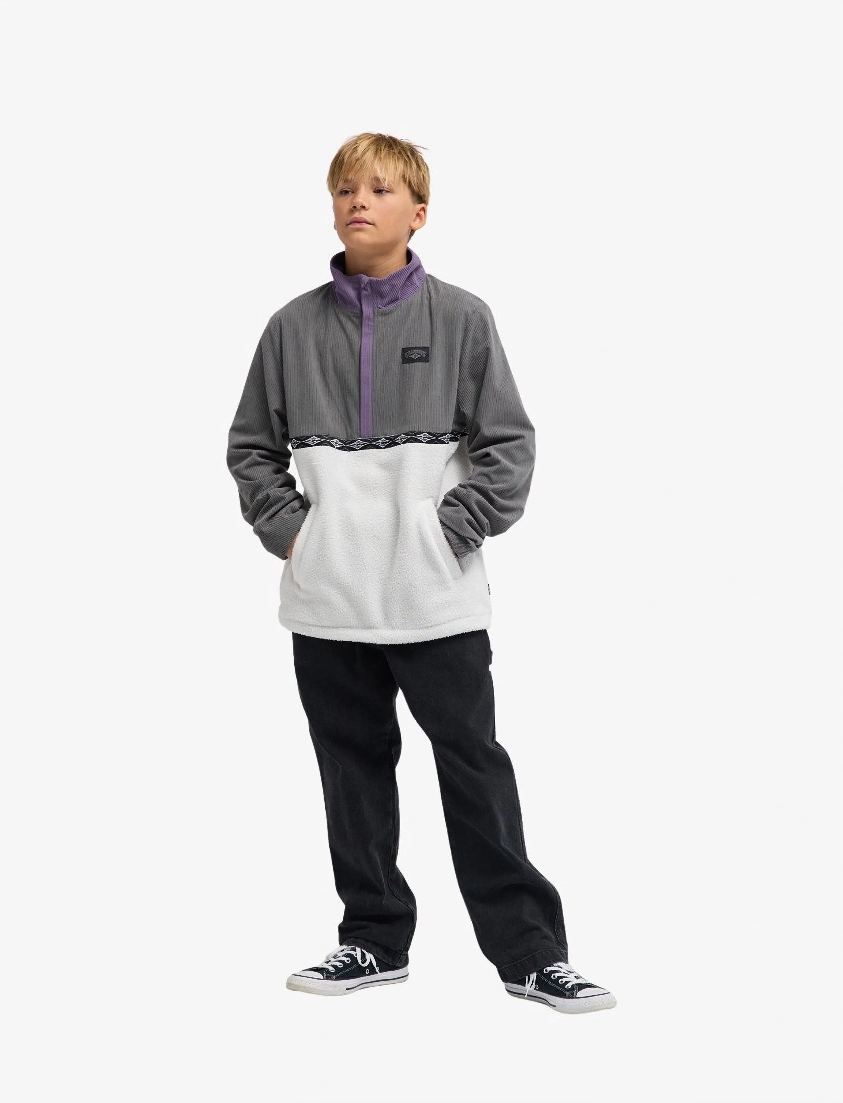 Billabong - SPACE LOBSTER Y - sweatshirts - grape leaf - 4