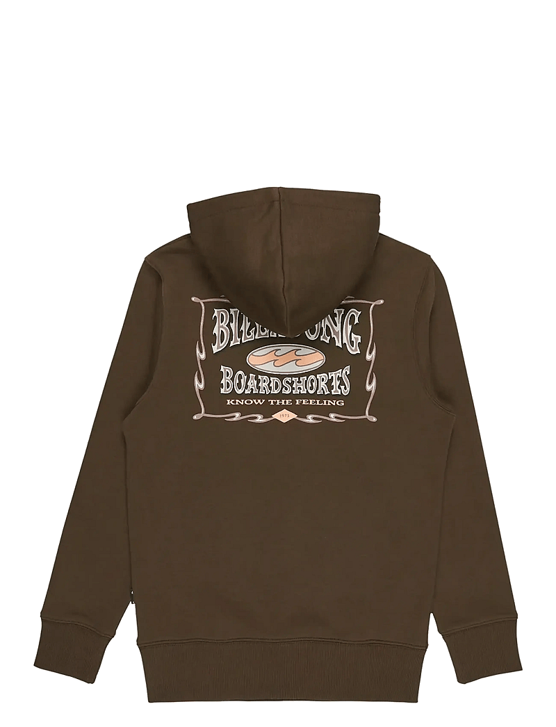 Billabong - FOUNDATION PO - hættetrøjer - dark cedar - 2