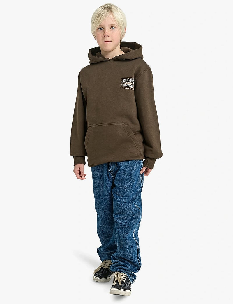 Billabong - FOUNDATION PO - hættetrøjer - dark cedar - 4