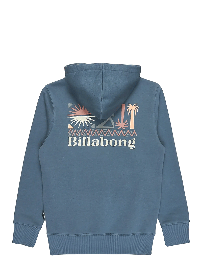 Billabong - FOUNDATION PO - džemperi ar kapuci - slate blue - 2