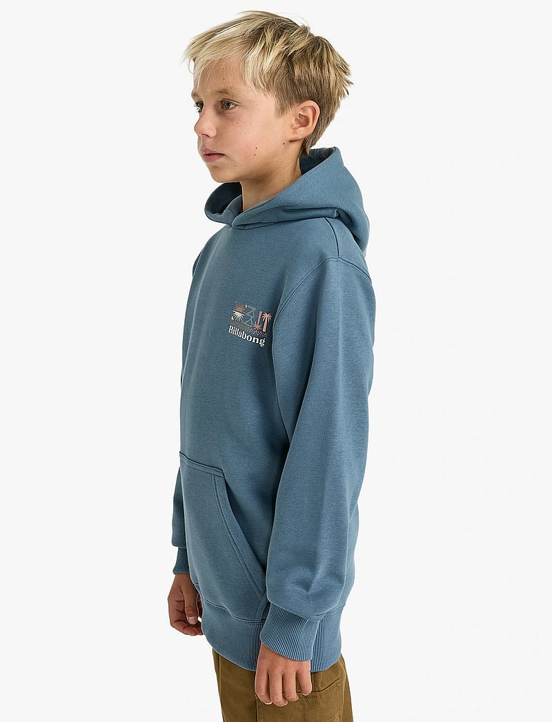 Billabong - FOUNDATION PO - džemperi ar kapuci - slate blue - 5