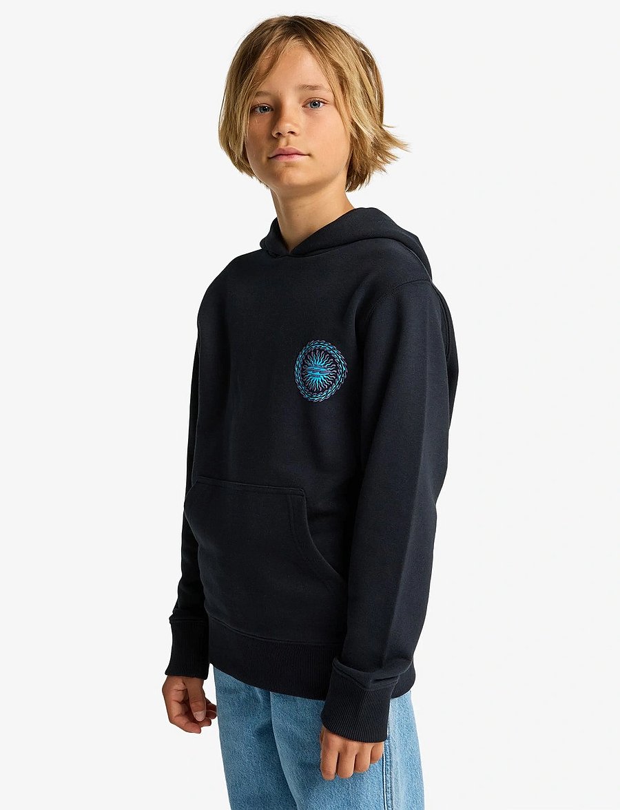 Billabong - FOUNDATION PO - džemperi ar kapuci - black - 5