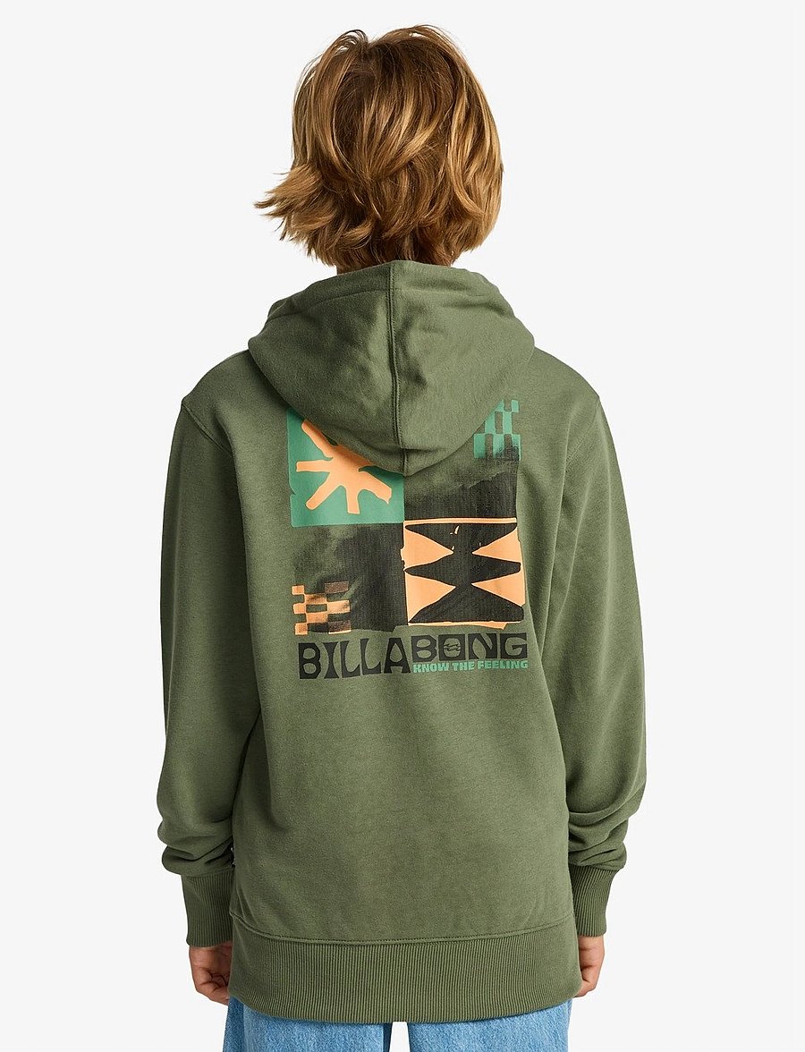 Billabong - FOUNDATION PO - huvtröjor - moss green - 3