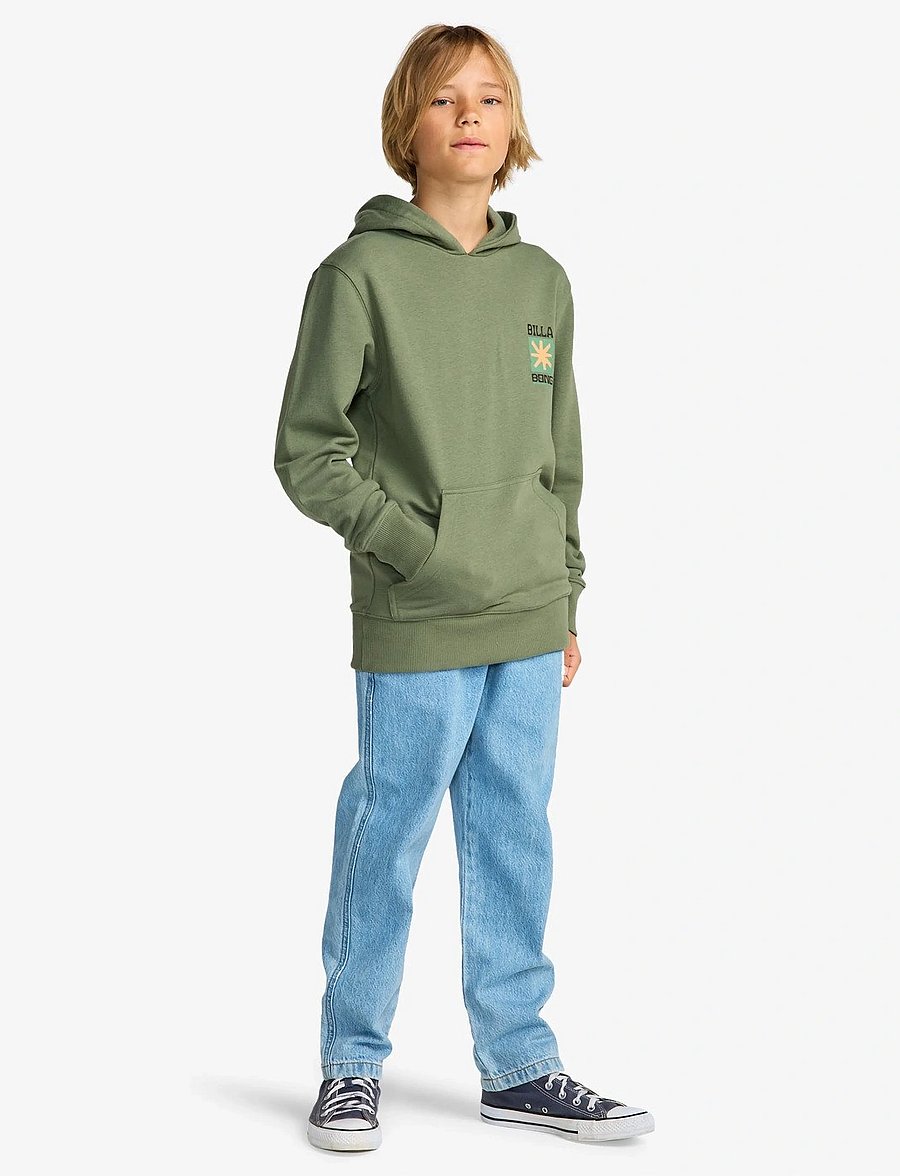 Billabong - FOUNDATION PO - huvtröjor - moss green - 4