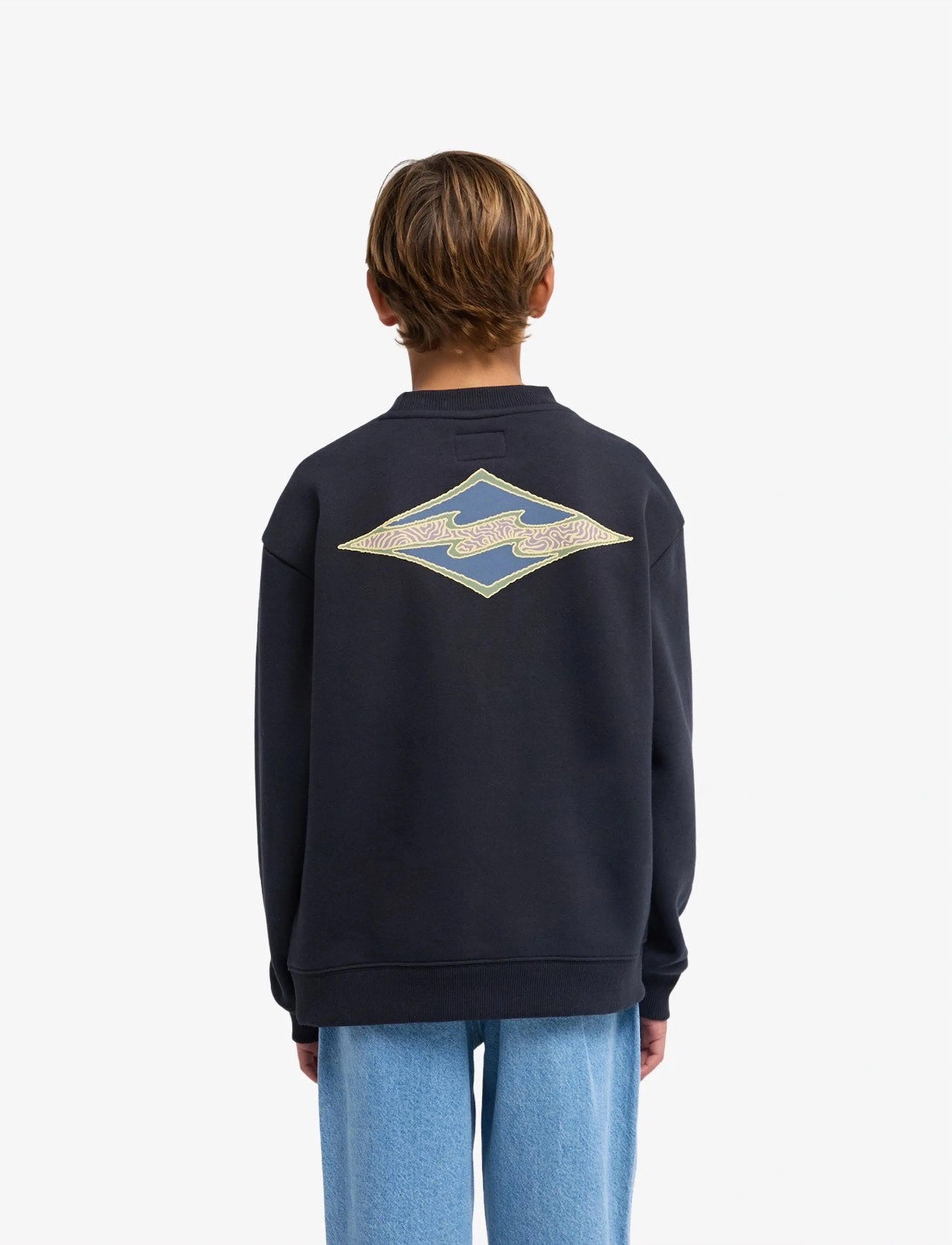Billabong - FOUNDATION CR Y - sweatshirts - black - 3