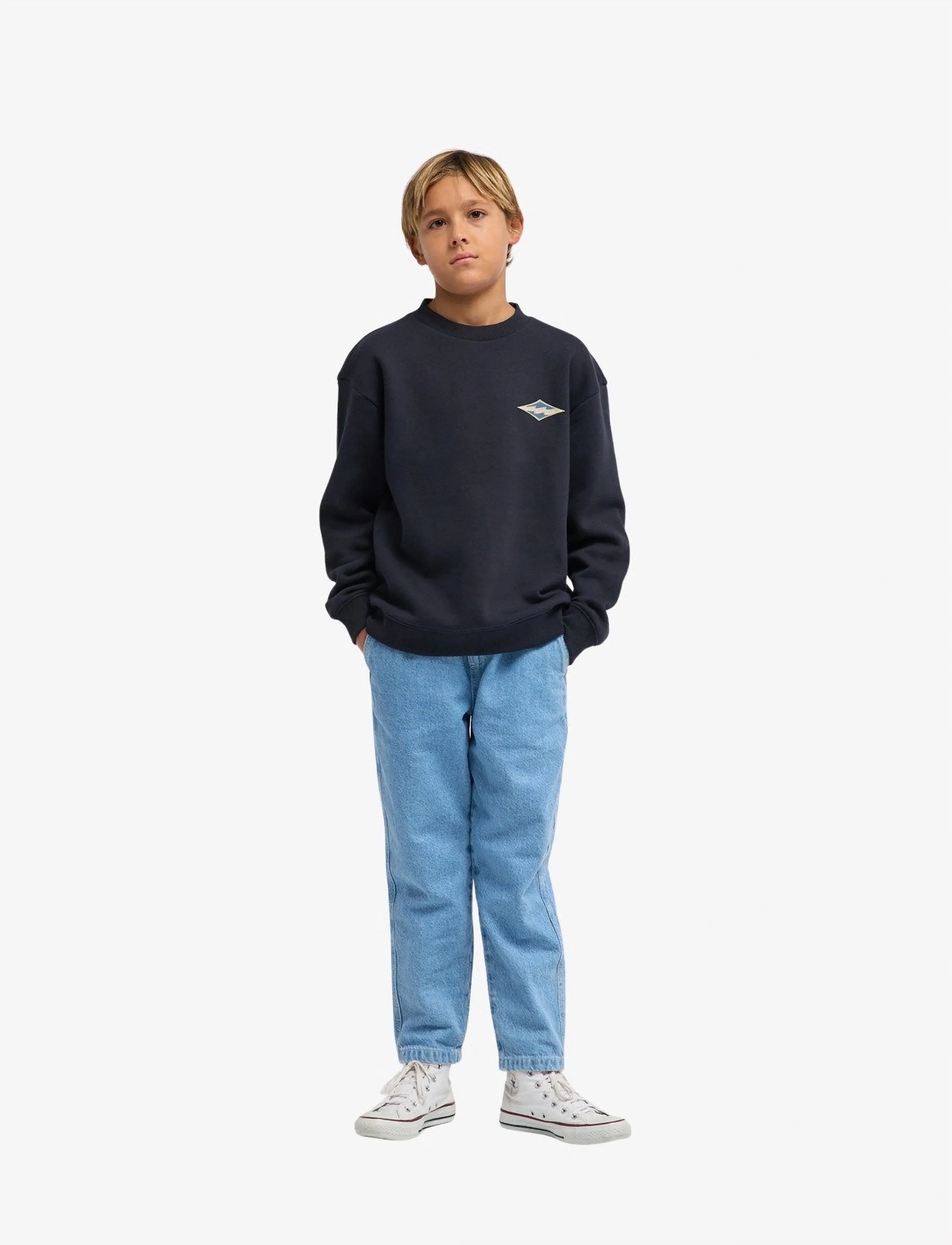 Billabong - FOUNDATION CR Y - sweatshirts - black - 4