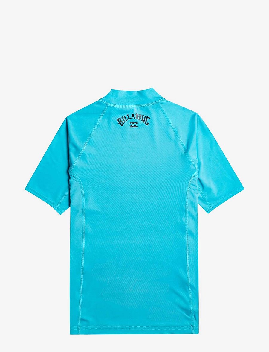 Billabong - WAVES ALL DAY BOYS SS - bade-oberteile - bright blue - 1
