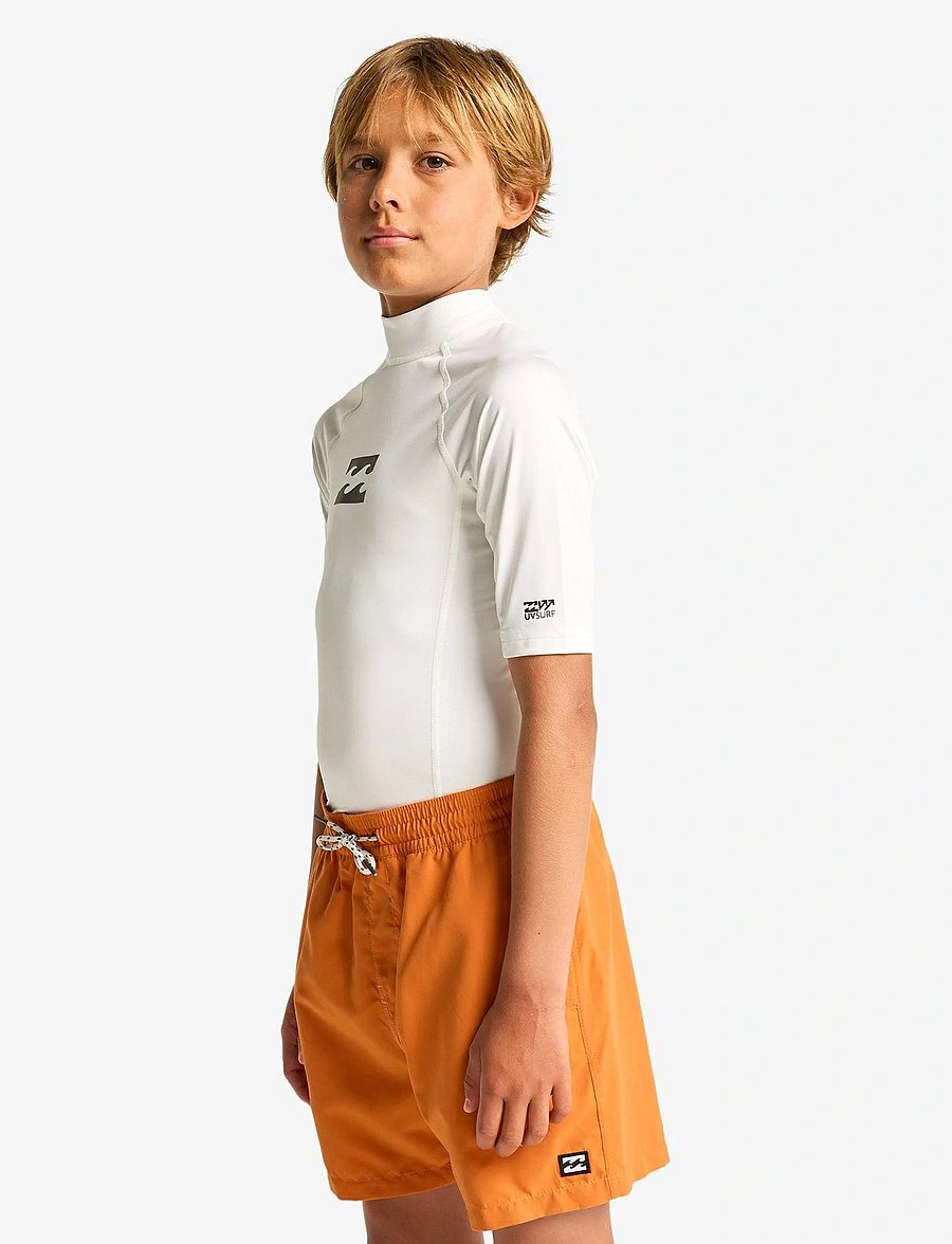 Billabong - WAVES ALL DAY BOYS SS - uimatopit - white - 4