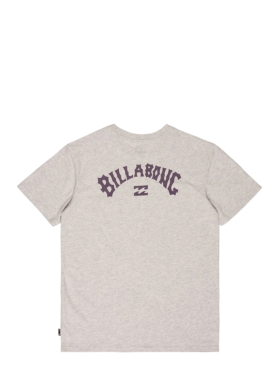 Billabong - ARCH WAVE SS - kortärmade t-shirts - grey heather - 1