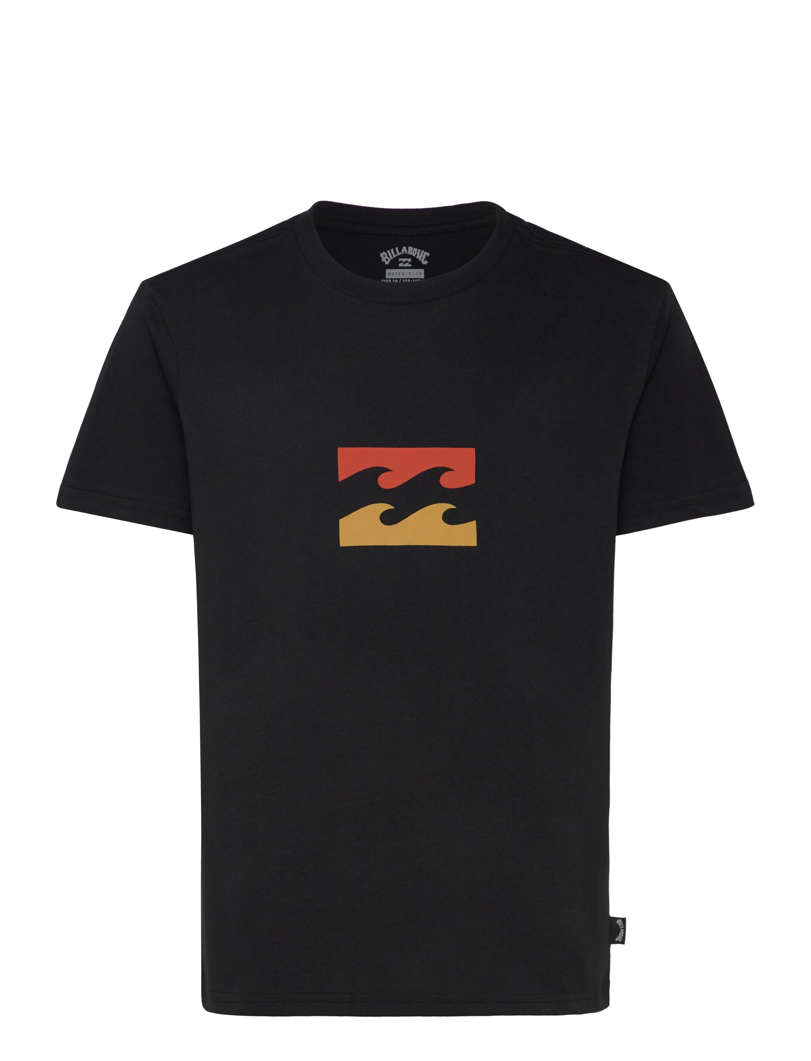 Billabong Team Wave Ss, S, T-shirts, Schwarz - Short-sleeved, Kinder