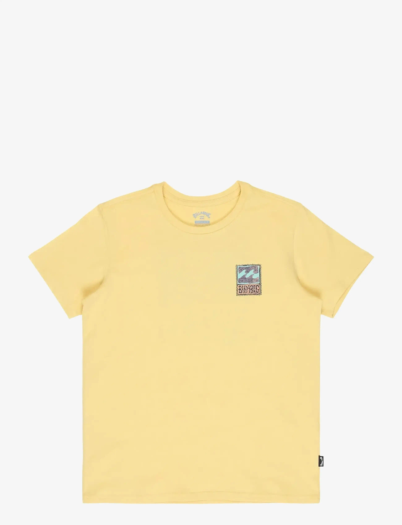 Billabong - STAMP SS - short-sleeved t-shirts - retro yellow - 0