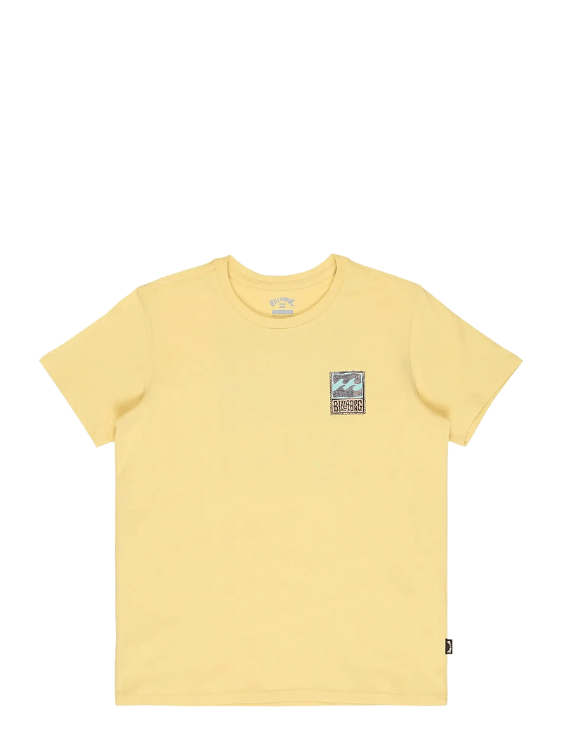 Billabong - STAMP SS - short-sleeved t-shirts - retro yellow - 0