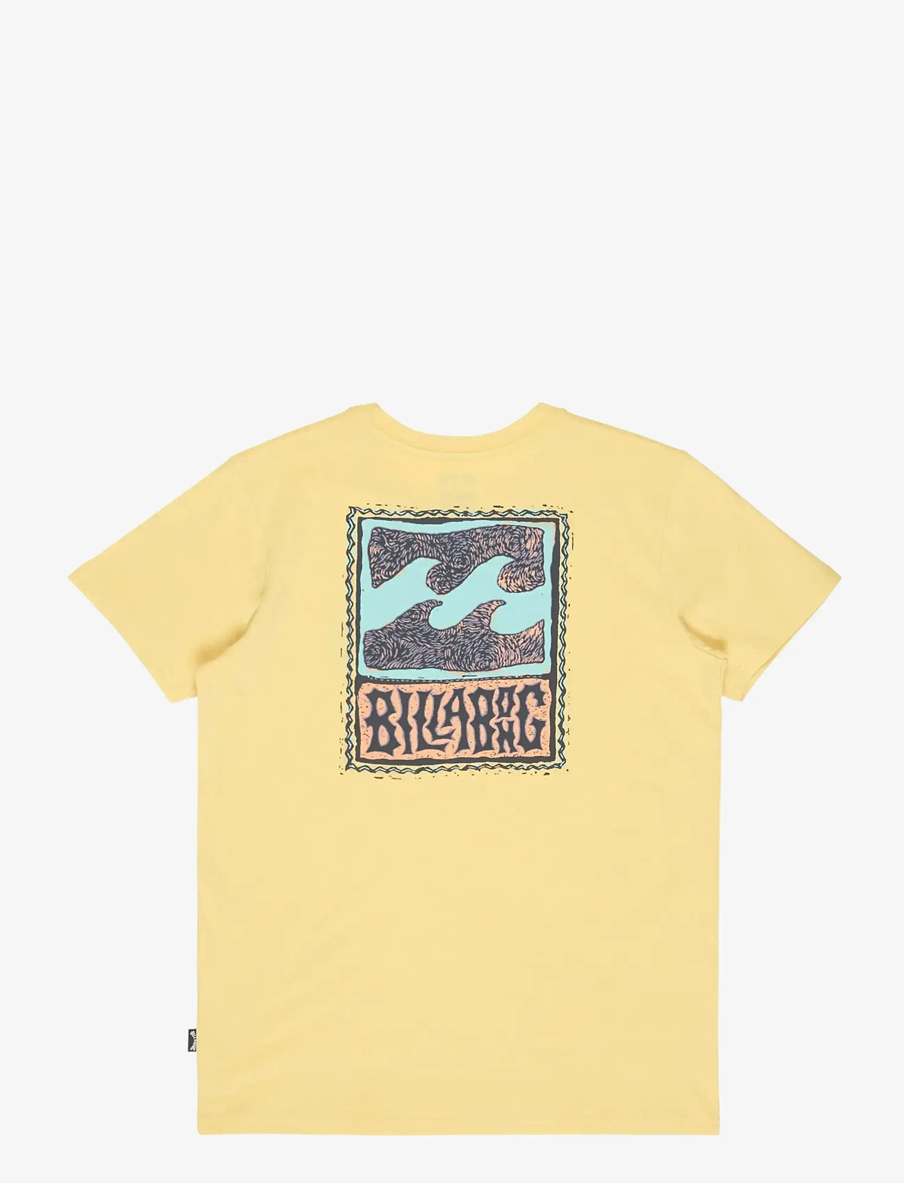 Billabong - STAMP SS - short-sleeved t-shirts - retro yellow - 1