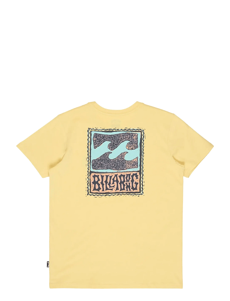 Billabong - STAMP SS - short-sleeved t-shirts - retro yellow - 1