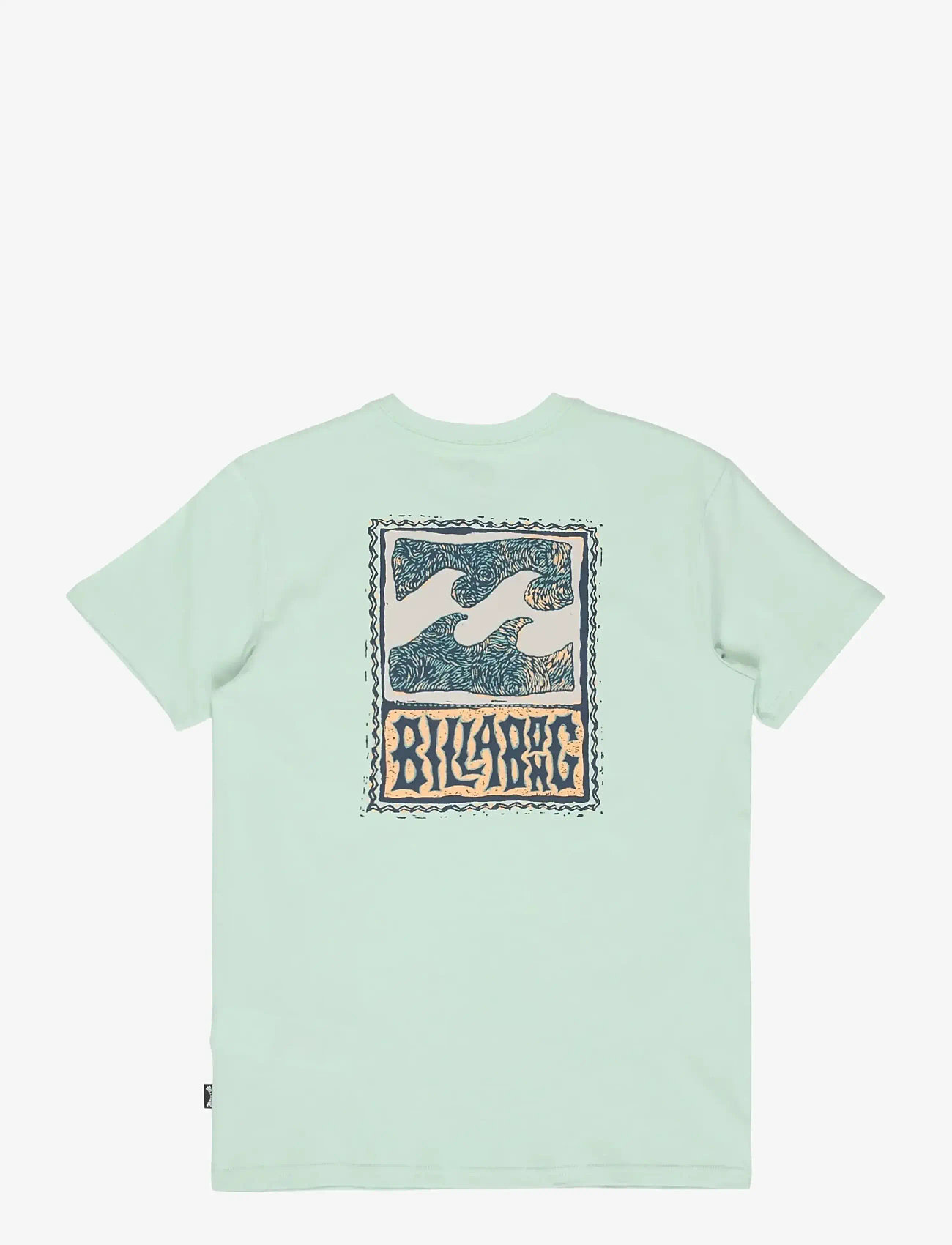 Billabong - STAMP SS - short-sleeved t-shirts - vintage green - 1